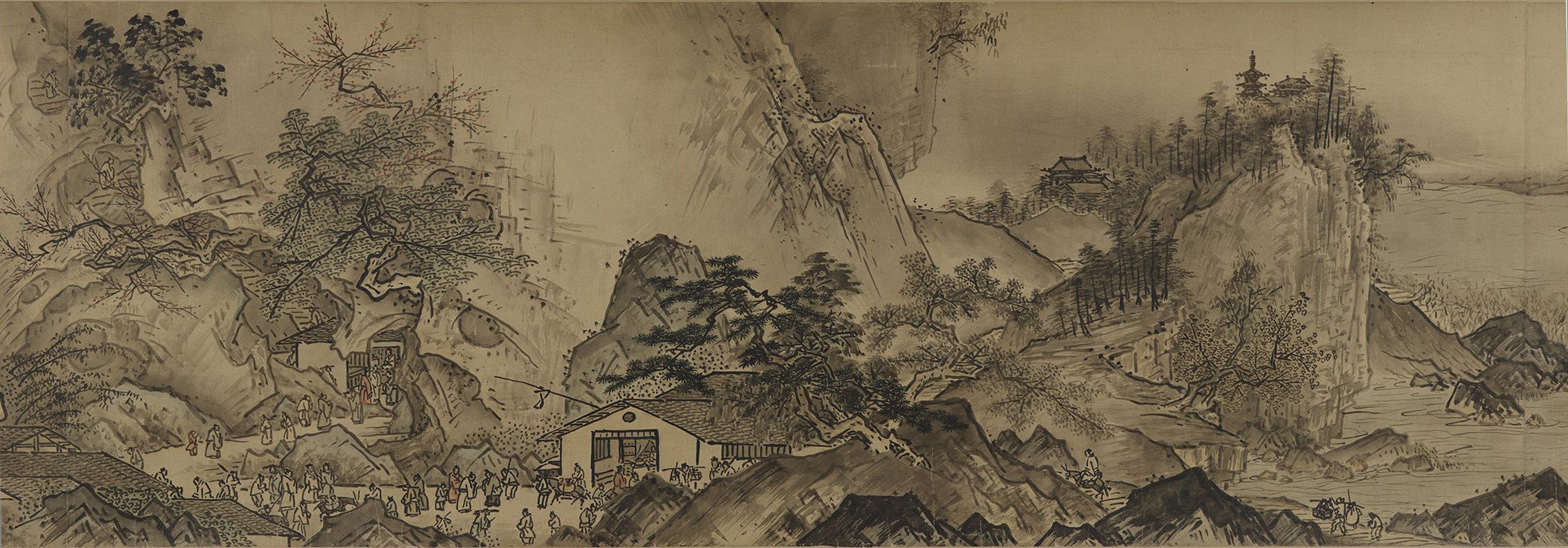 サライ』最新号は… 全長約76cm！ 雪舟筆国宝『四季山水図巻』が