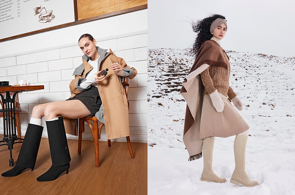 超人気K-popアイドルも着用 VIVAIAがロングブーツの販売を開始