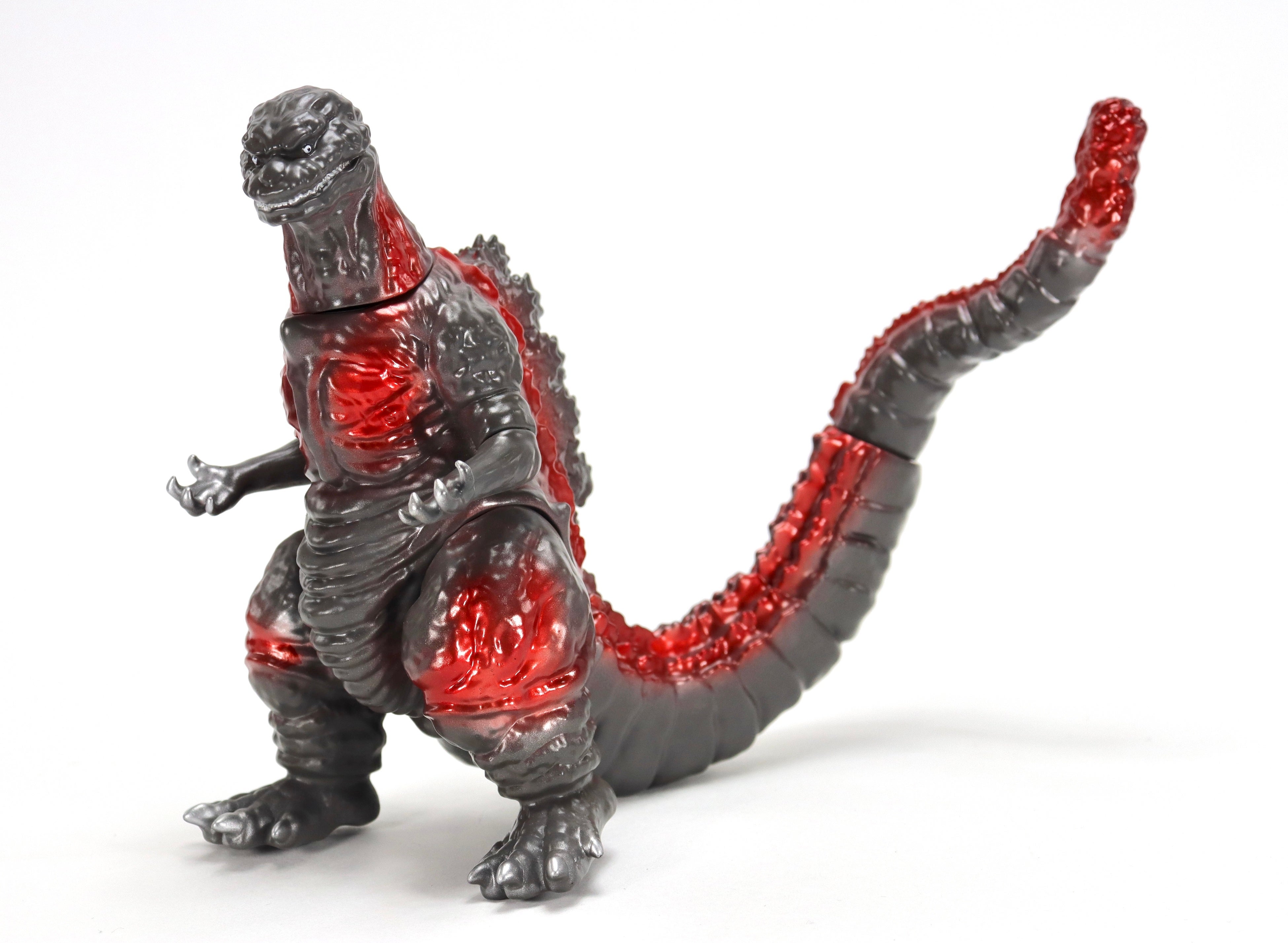 完全新規造形のシン・ゴジラ 第4形態のレトロテイストソフビフィギュア