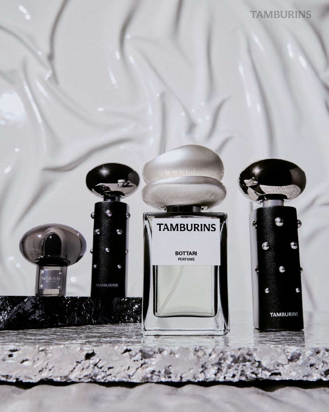 TAMBURINS キノコの胞子の爆発的な生命力を込めた新作コレクション