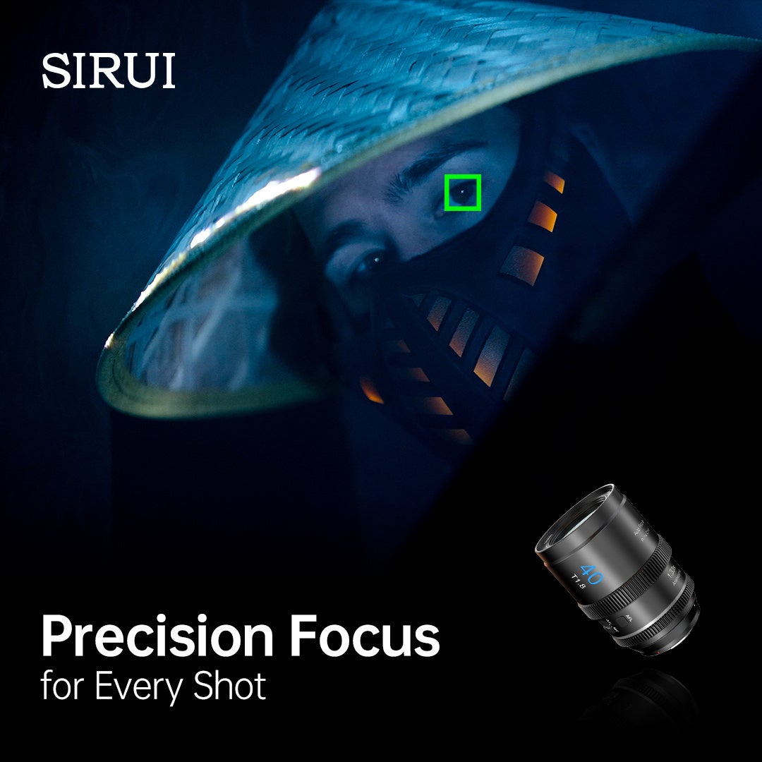 SIRUI初のAF対応MFTレンズ 「40mm T1.8 S35 1.33x アナモルフィック