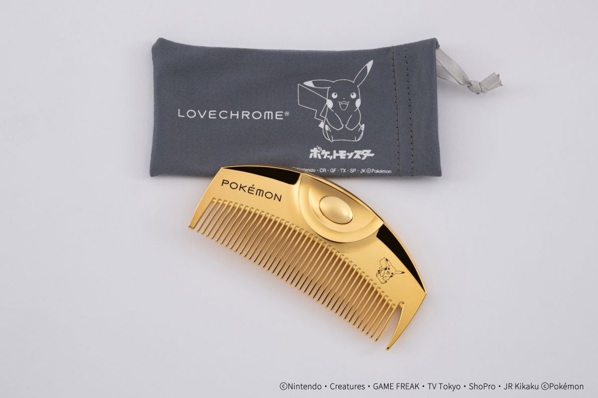 LOVECHROME(ラブクロム)より、ポケモンモデルのヘアコームが登場