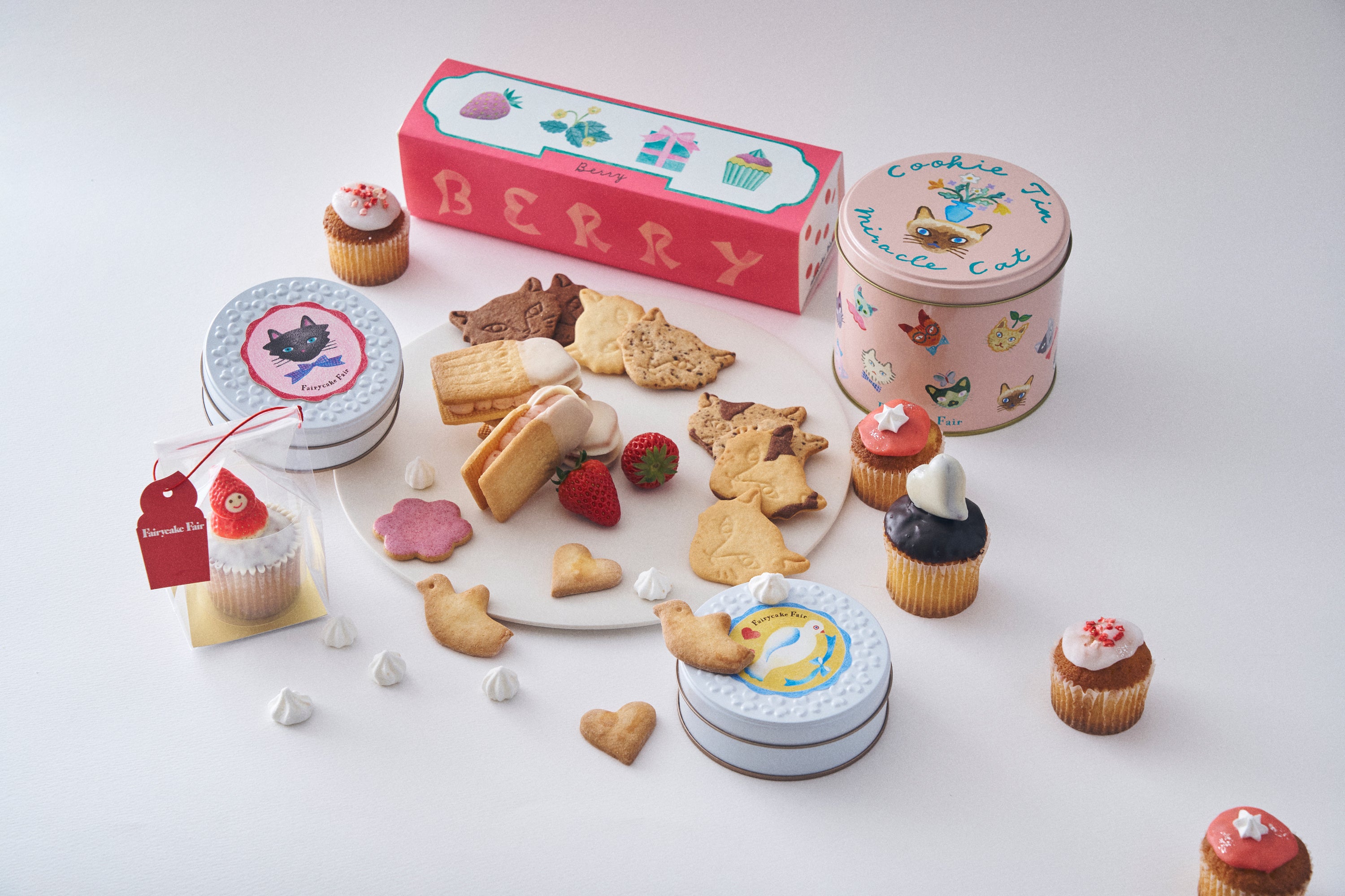 先行販売で大好評！新作「春色ネコクッキー缶」2/22“猫の日”にショップ