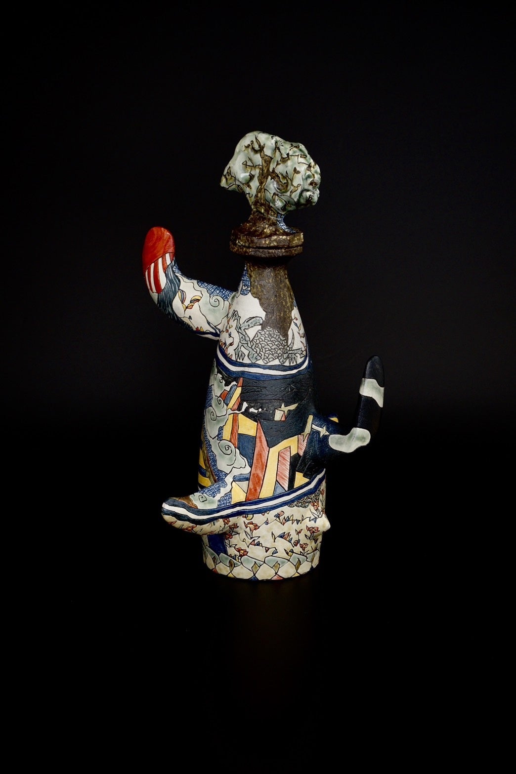 阪神梅田本店】作陶20周年を迎えたリアルちょんまげ陶芸家、小孫哲太郎