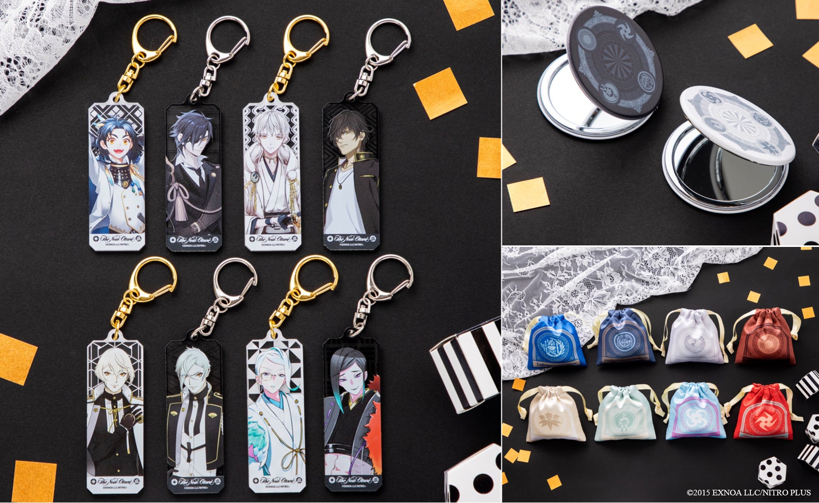 刀剣乱舞ONLINE」アフタヌーンティーで販売のオリジナルグッズを一挙大