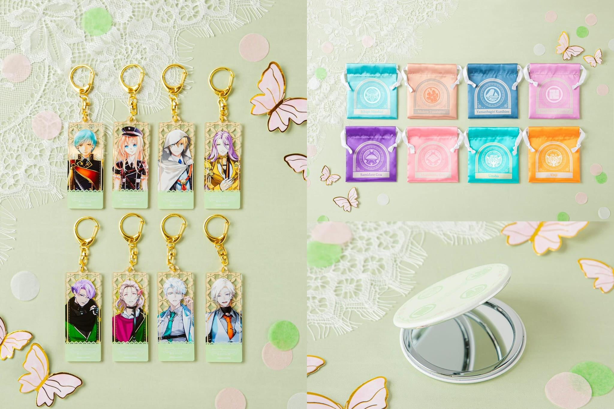 刀剣男士と過ごす優雅な午後のひととき。コラボアフタヌーンティー限定