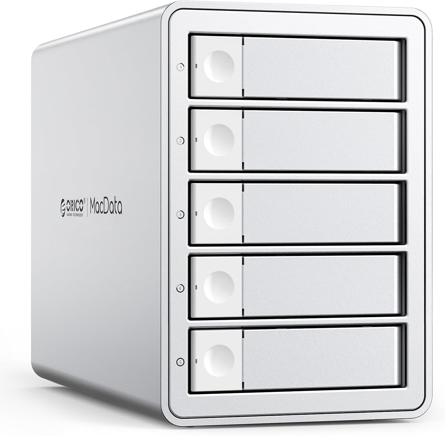 ORICO、RAID機能付きHDDケース 5台 22TB*5モデルを特別価格17,879円で