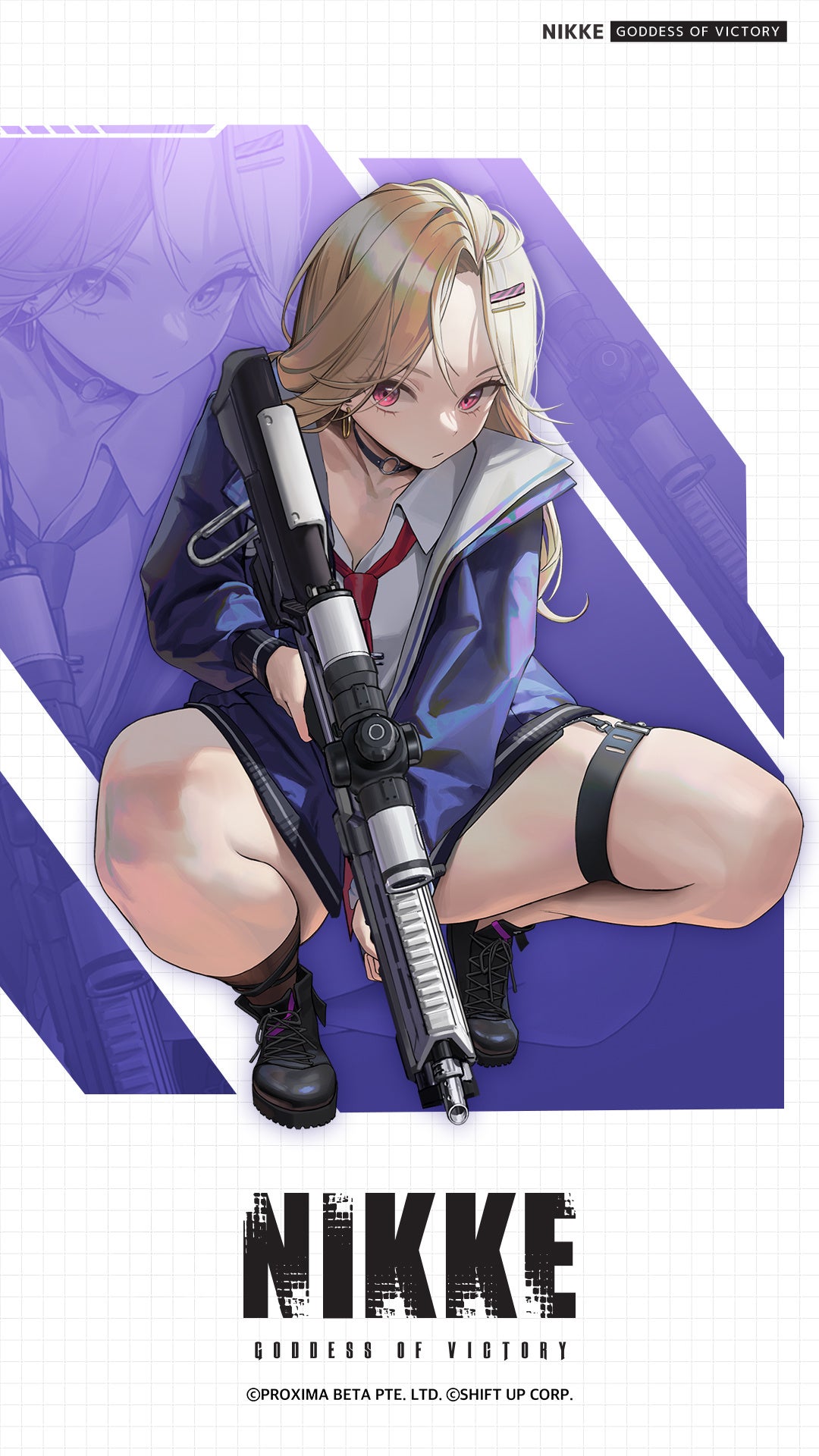 背中で魅せるガンガールRPG『勝利の女神：NIKKE』 友だちとは何か