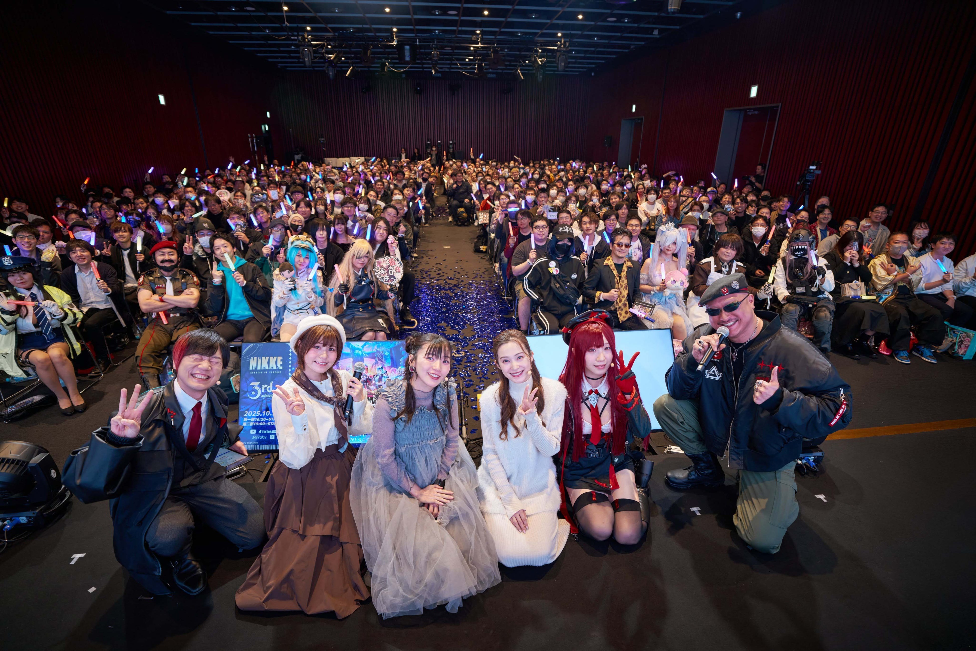 勝利の女神：NIKKE』3周年記念生放送「栄光を祈る前夜祭」盛況のうちに