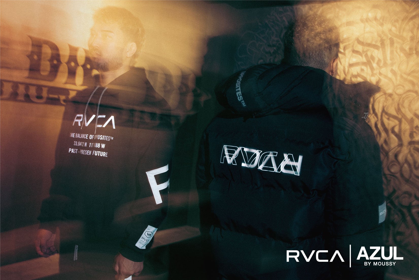 AZUL BY MOUSSY(アズール バイ マウジー)が「RVCA(ルーカ)」との
