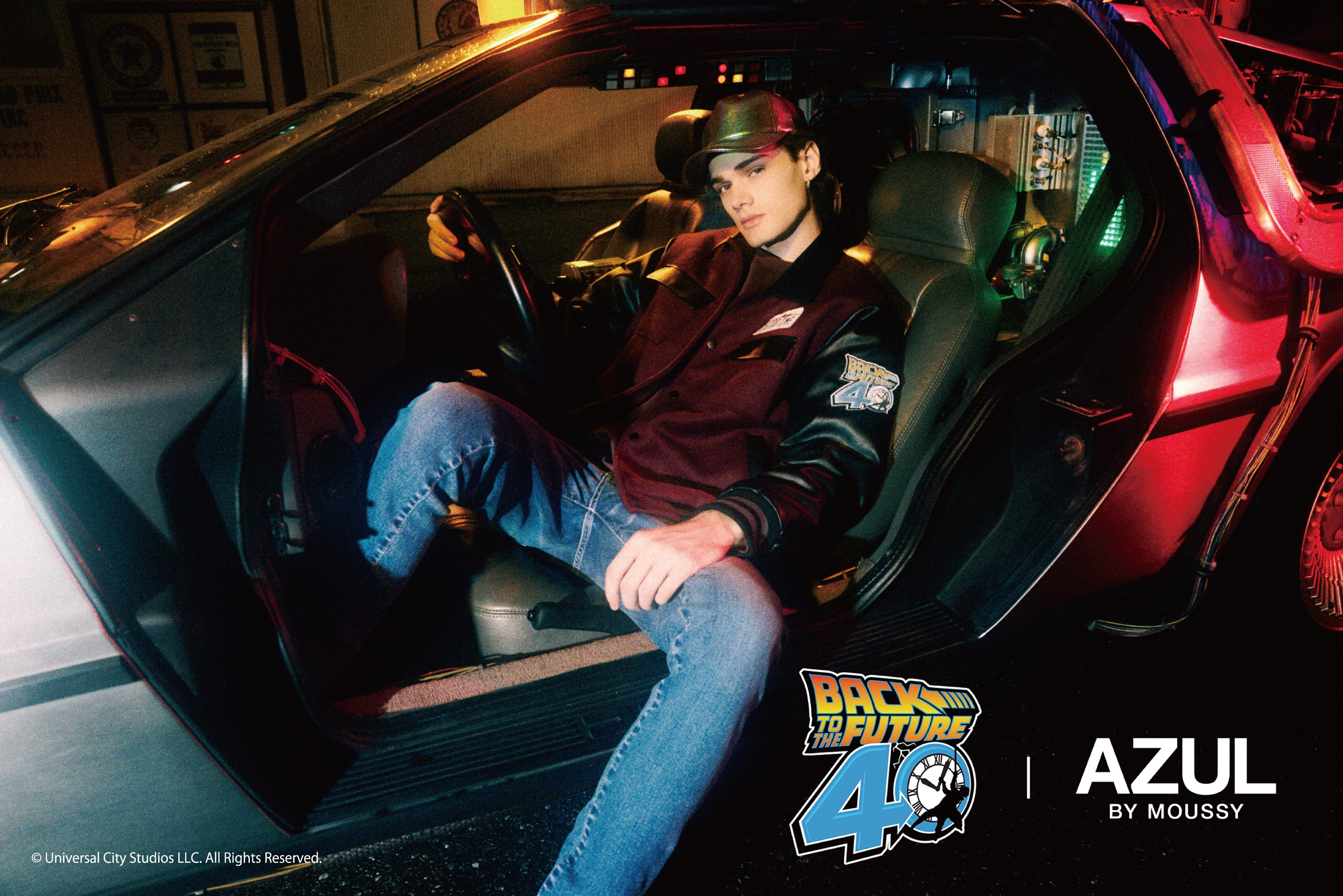 AZUL BY MOUSSYから映画「バック・トゥ・ザ・フューチャー」の公開40