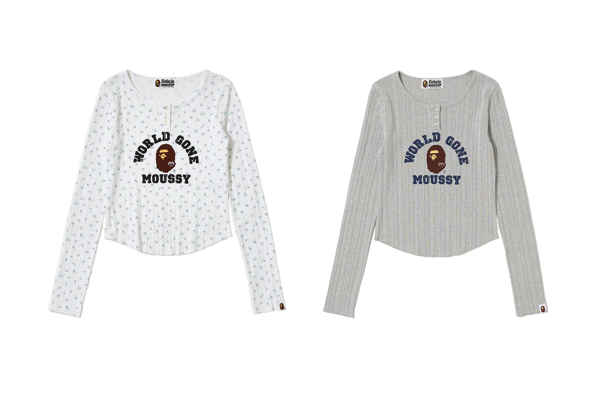 MOUSSY（マウジー）A BATHING APE®︎（ア ベイシング エイプ®︎ ）との