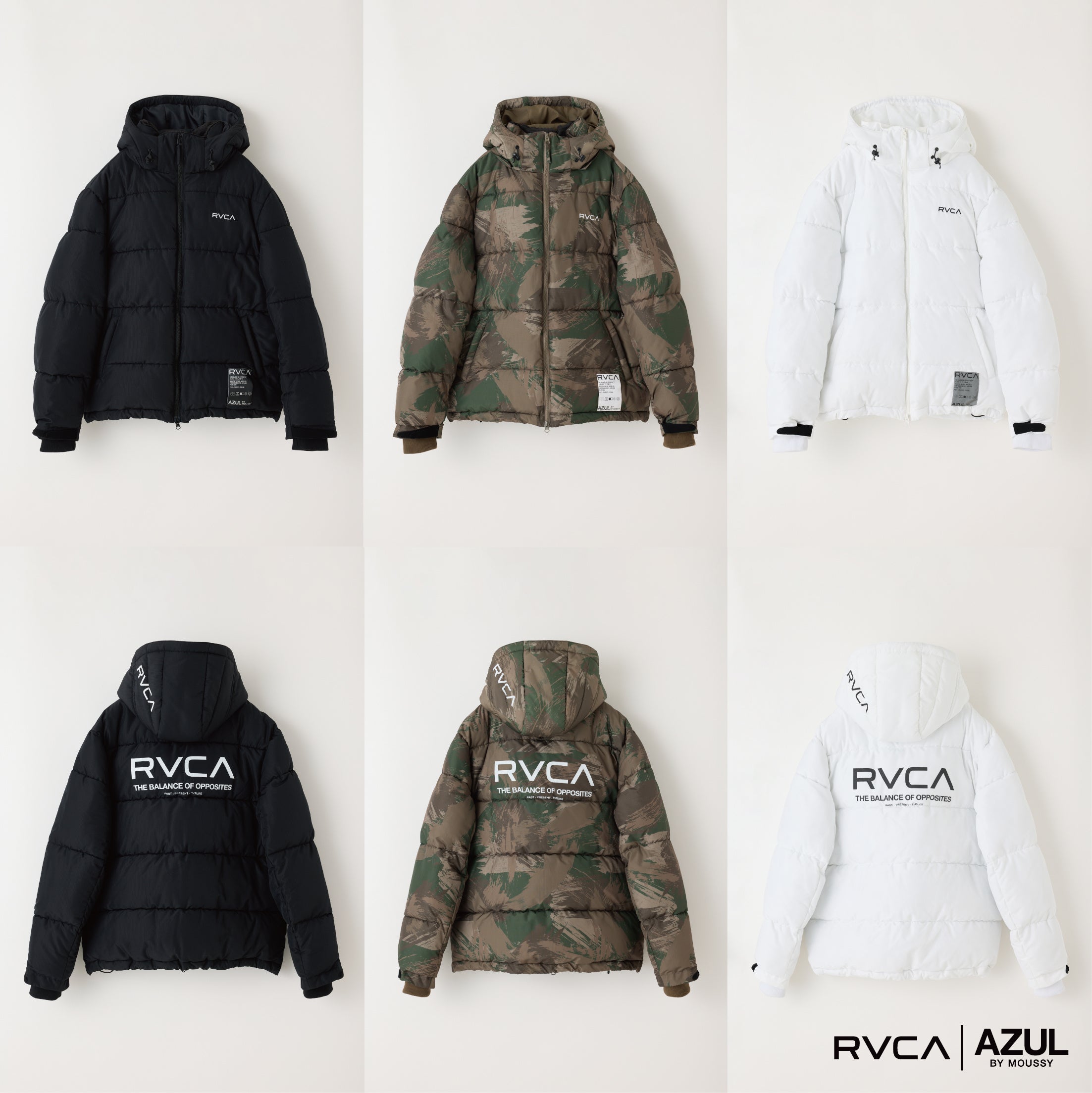 AZUL BY MOUSSY（アズール バイ マウジー）が「RVCA（ルー カ）」との