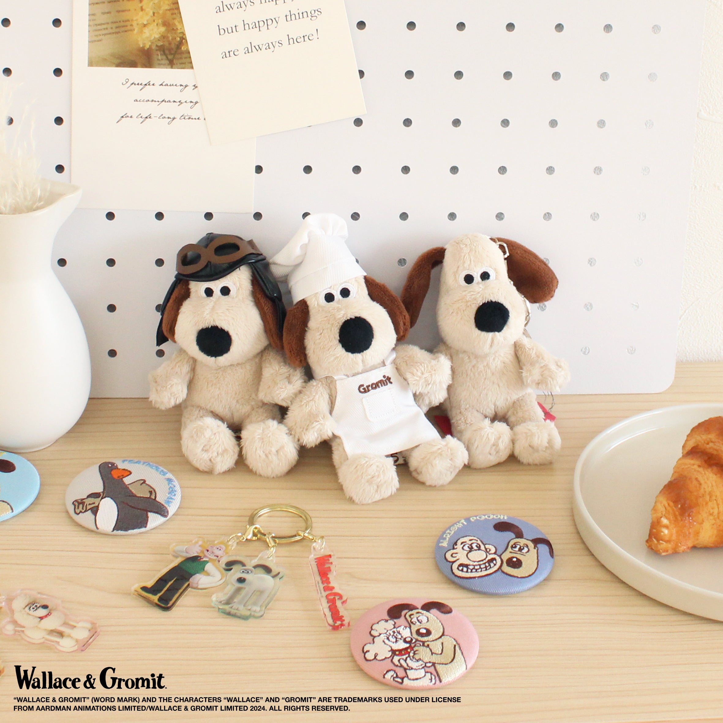 韓国でも大人気！ファン待望の商品化「ウォレスとグルミット」日本公式