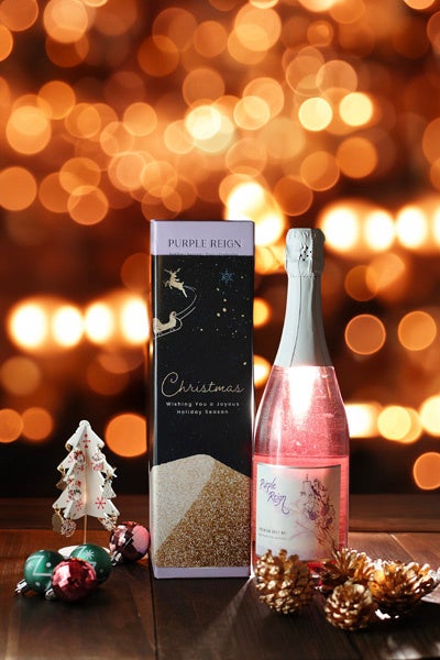 2024年ホリデーシーズン限定】紫ワインスパークリング2023＆冬季限定