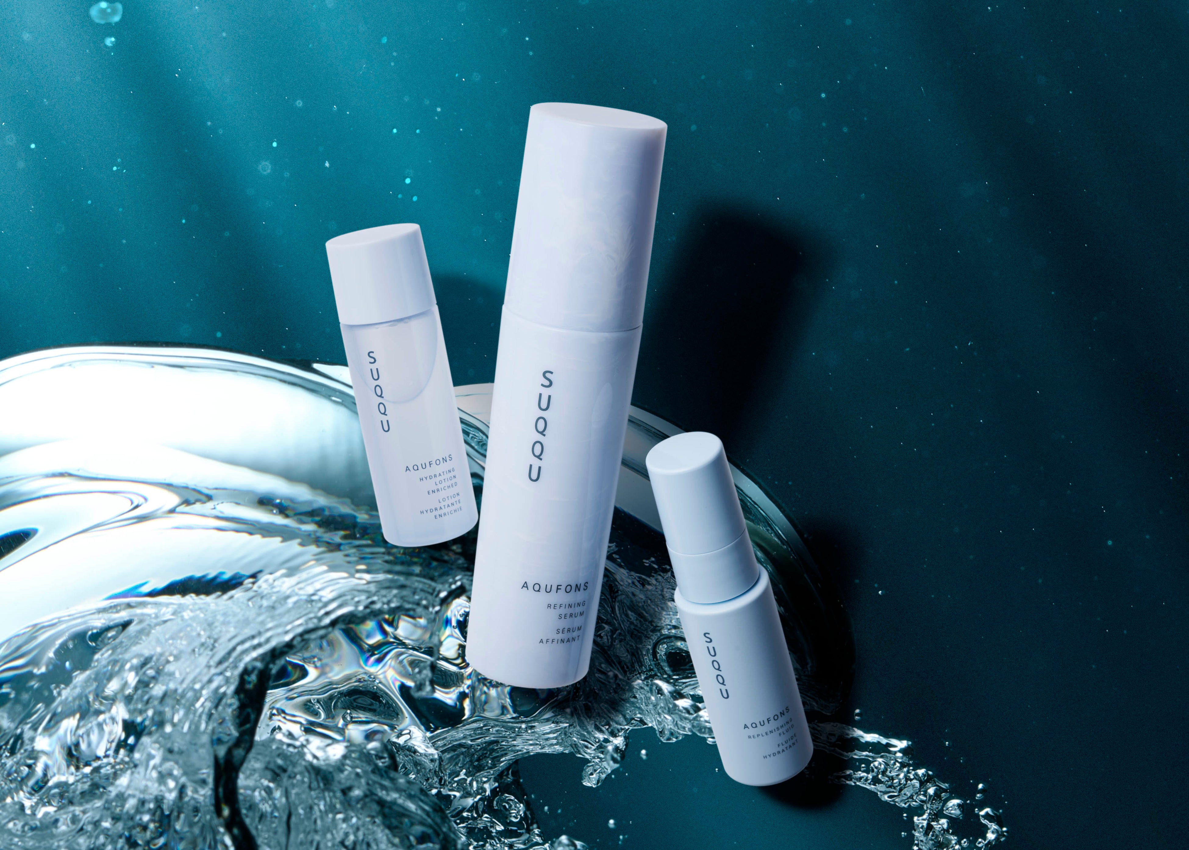 SUQQUから人気のスキンケアライン「AQUFONS(アクフォンス)」の3