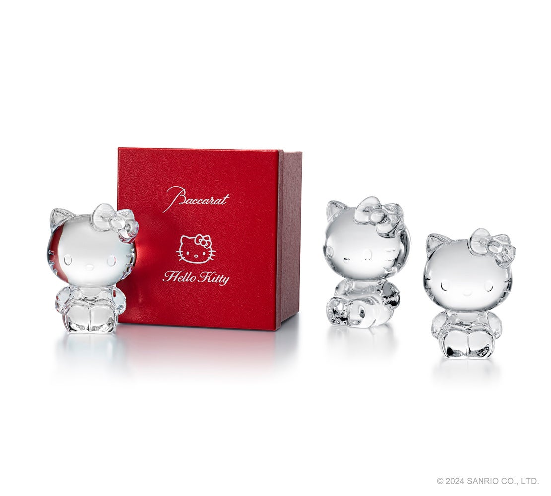 Hello Kitty 生誕50周年！ バカラ ハローキティ登場 | バカラ