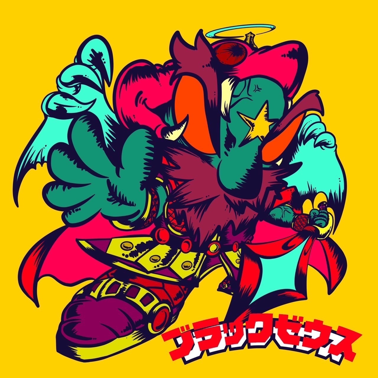 ビックリマン】MUSASHI の“ブラックゼウス”が『世界のMUSASHI個展』に