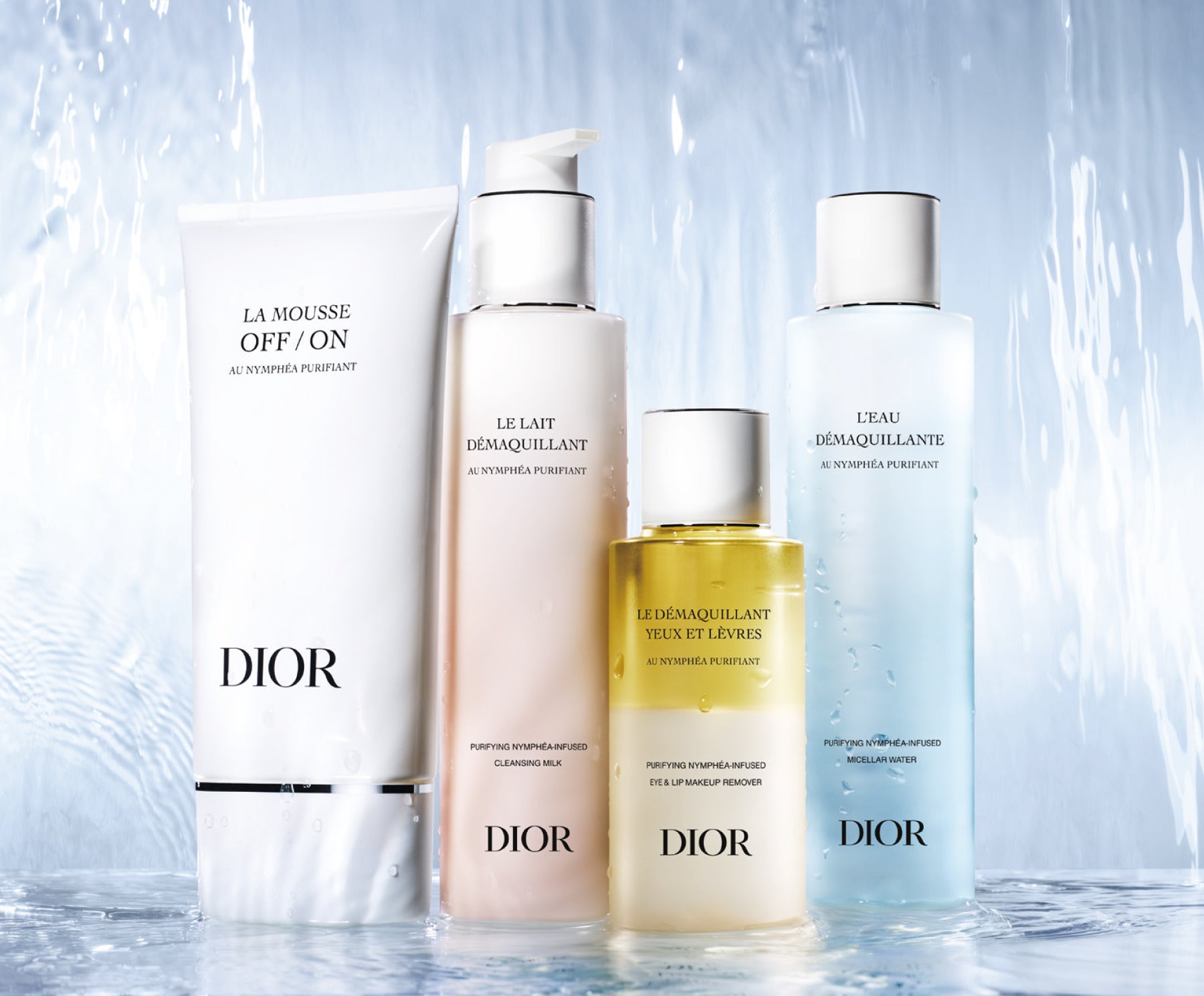 洗顔から素肌をケアする、ディオールの新クレンジングライン