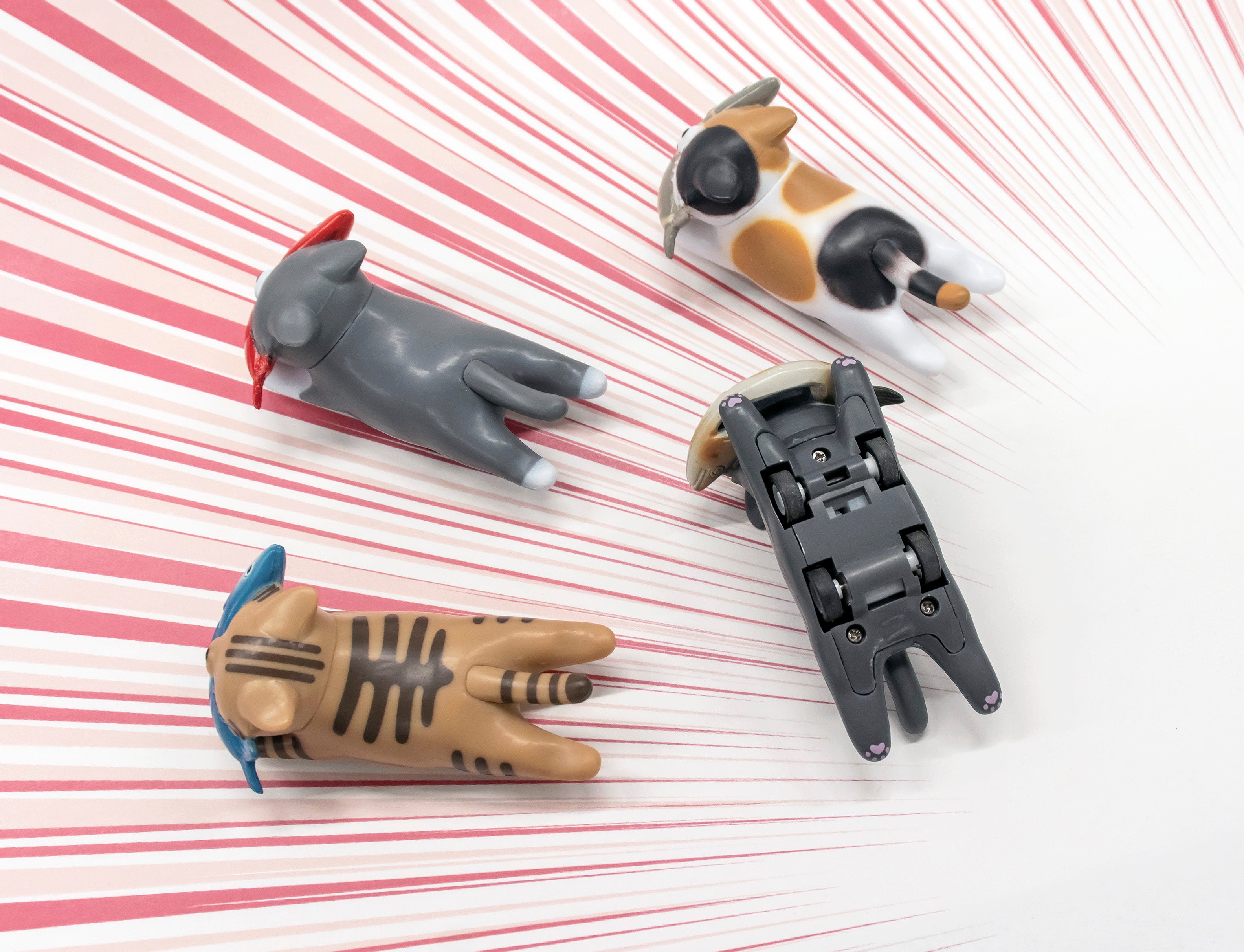 新商品】お魚をくわえたノラネコが走ります！「ノラ猫ダッシュ」が本日