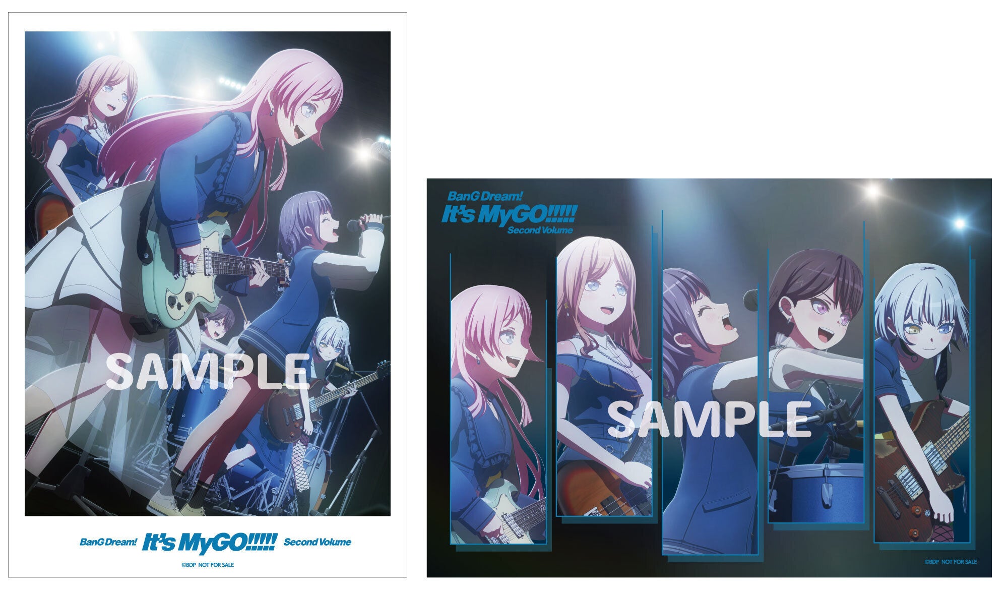 TVアニメ「BanG Dream! It's MyGO!!!!!」Blu-ray上巻／下巻 本日同時