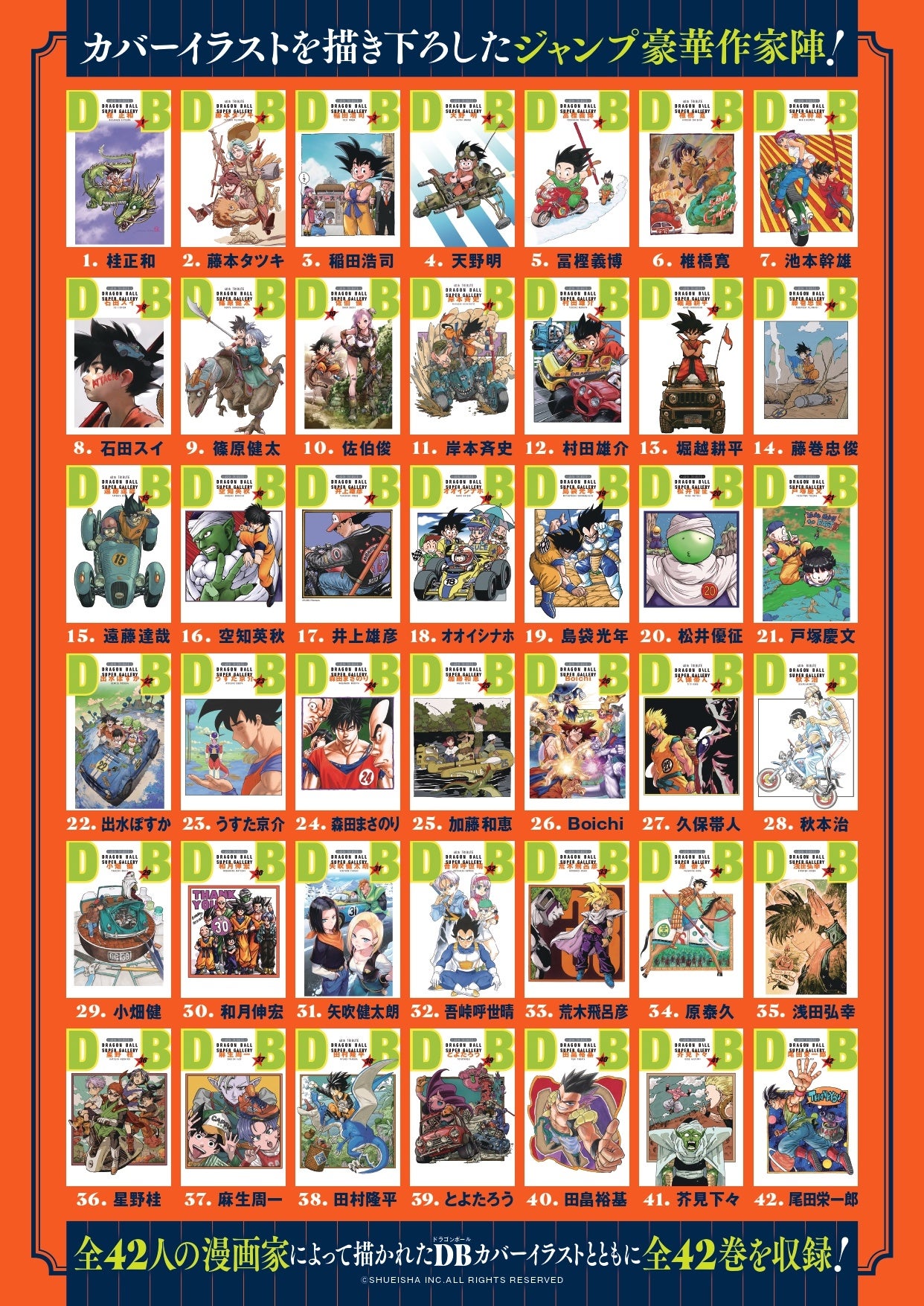 ドラゴンボール40周年記念 オリジナル 全42種セット フルコンプリート