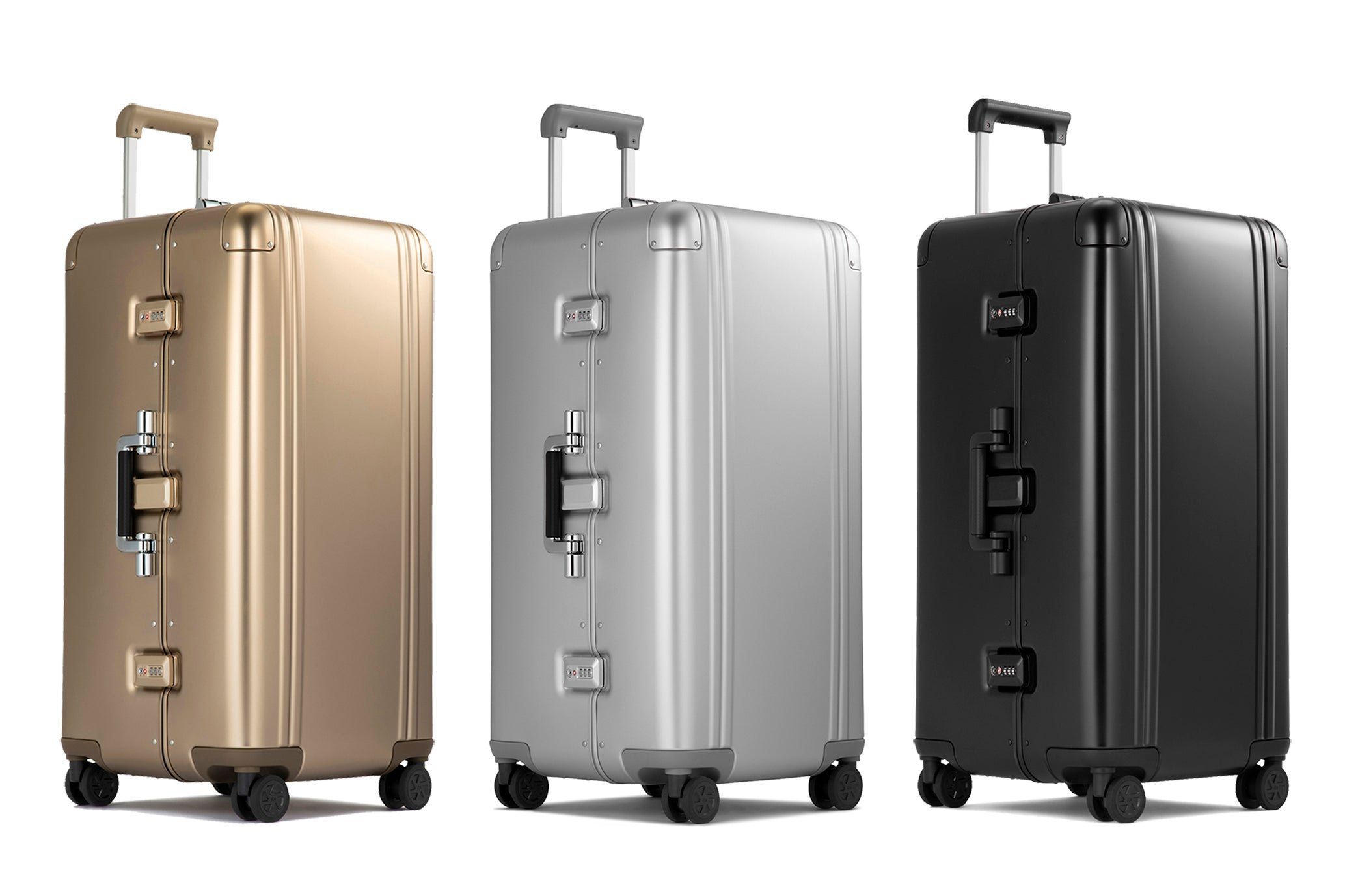 ZERO HALLIBURTON」より、ブランド初となるアルミニウム製のトランク型