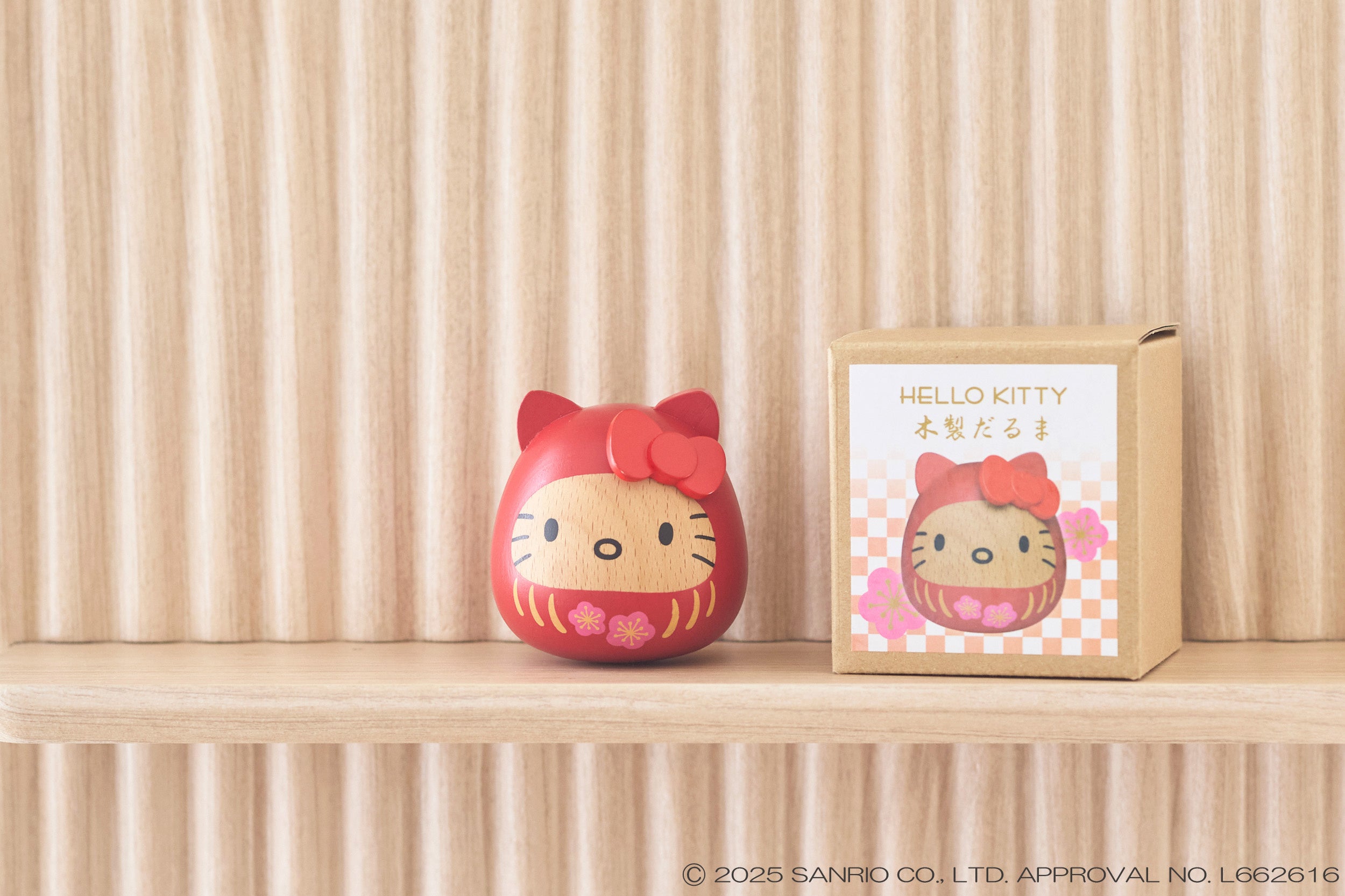 お待たせしました！】即完売したハローキティの木製だるまが再入荷