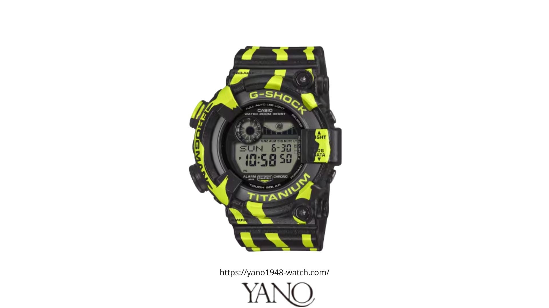 12月5日発売】カシオ G-SHOCK FROGMAN「GW-8200TPF-1JR」― ミスジ