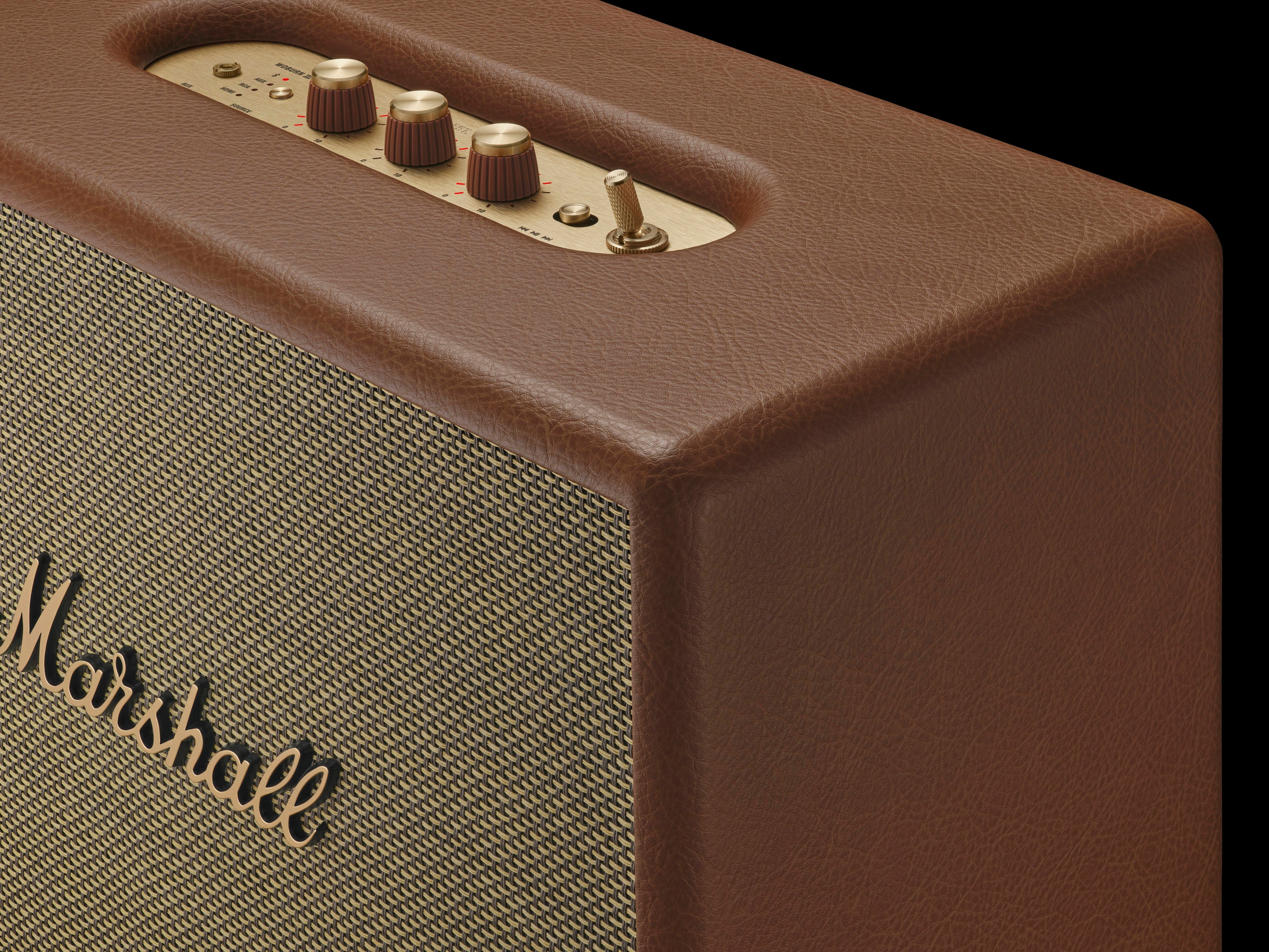 MARSHALLのホームスピーカーの最上位モデル「Woburn Ⅲ」に、新色の