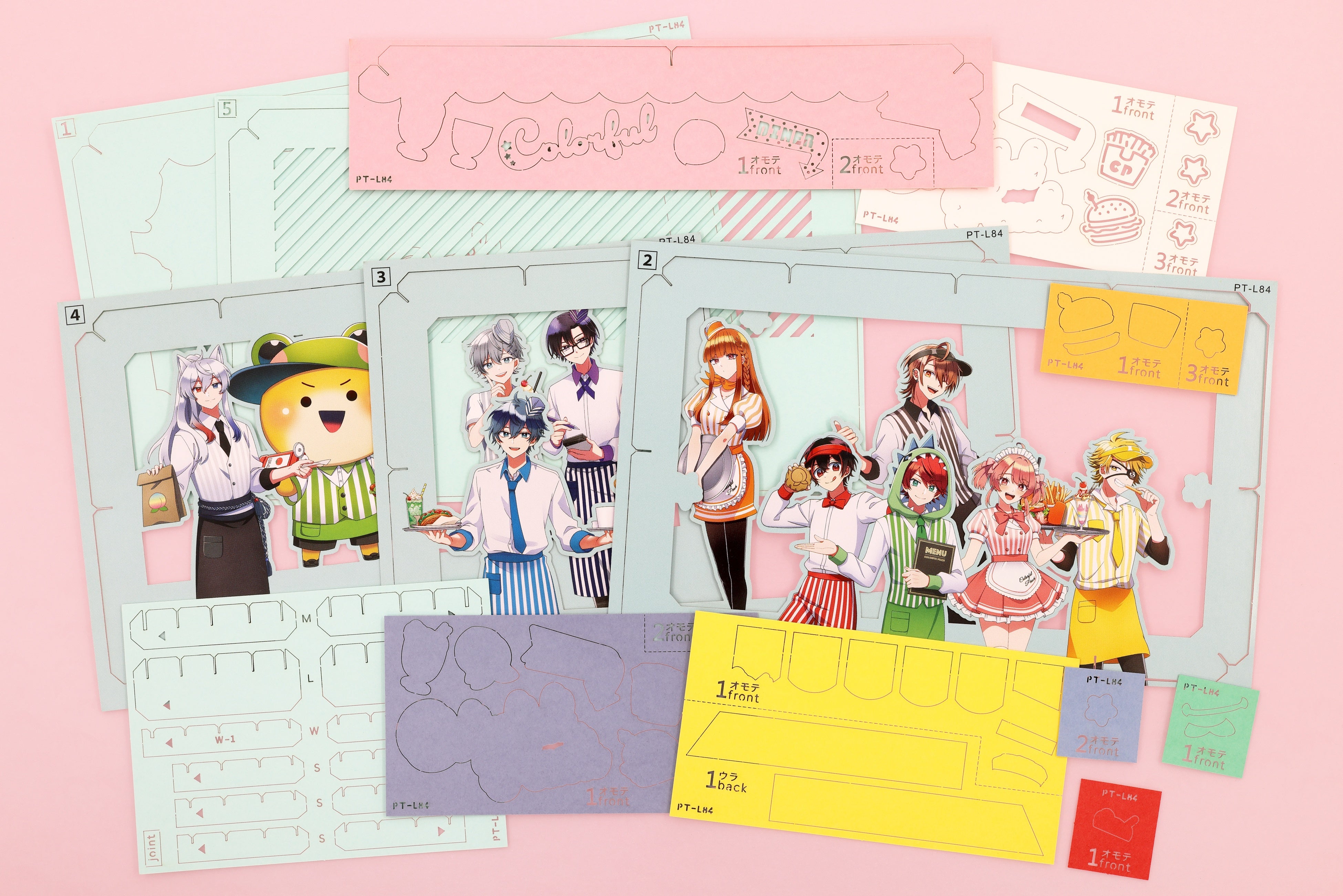 大人気ゲーム実況グループ『カラフルピーチ』が、オリジナル描き下ろし