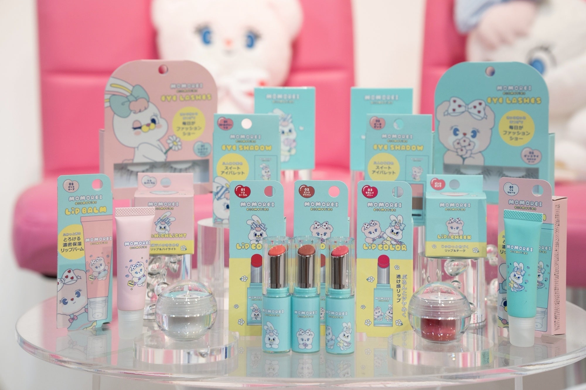 韓国で人気のキャラクターMOMOREI（モモレイ）から初のコスメシリーズ