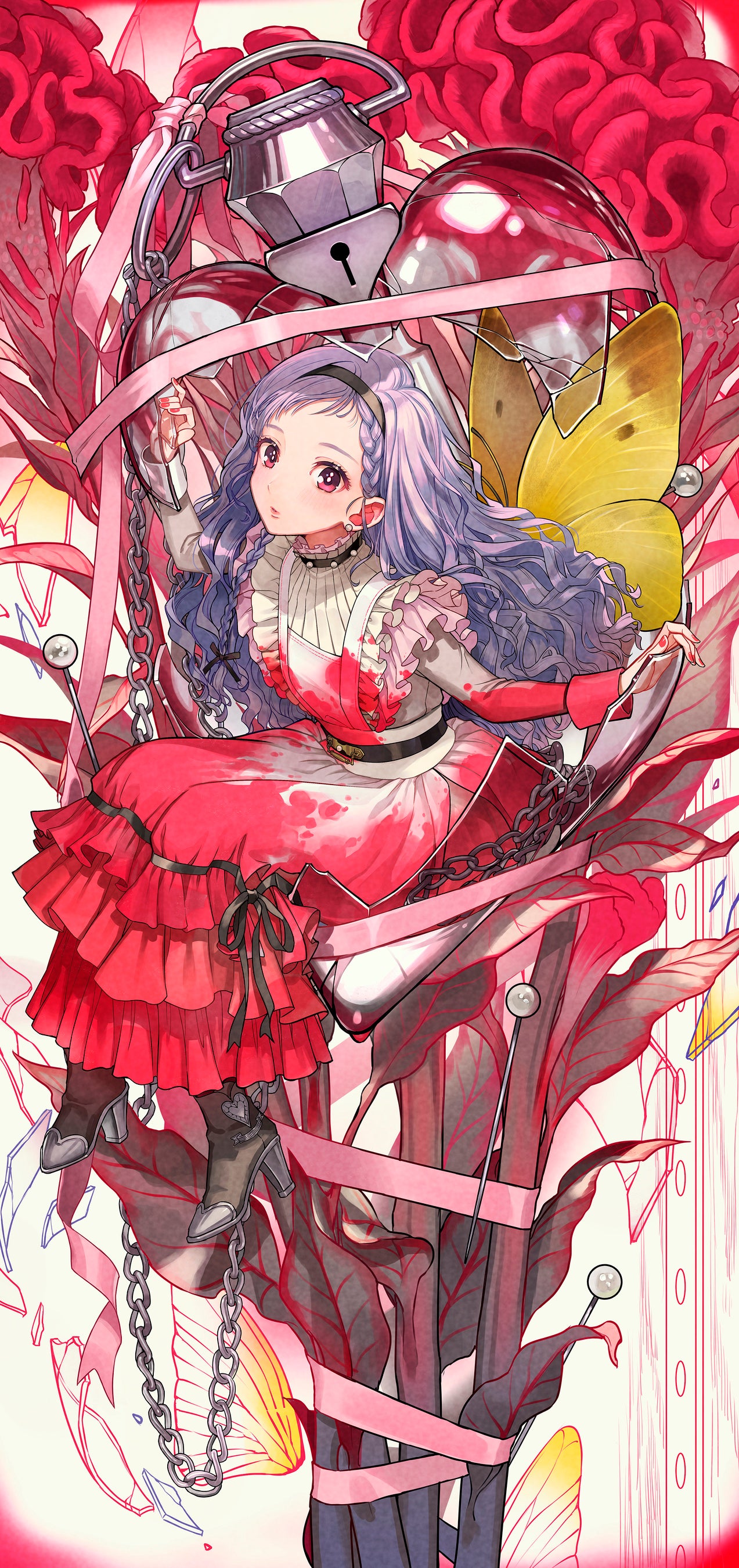 可憐な少女たちの画を生み出す、瞬間を捉える—— イラストレーター