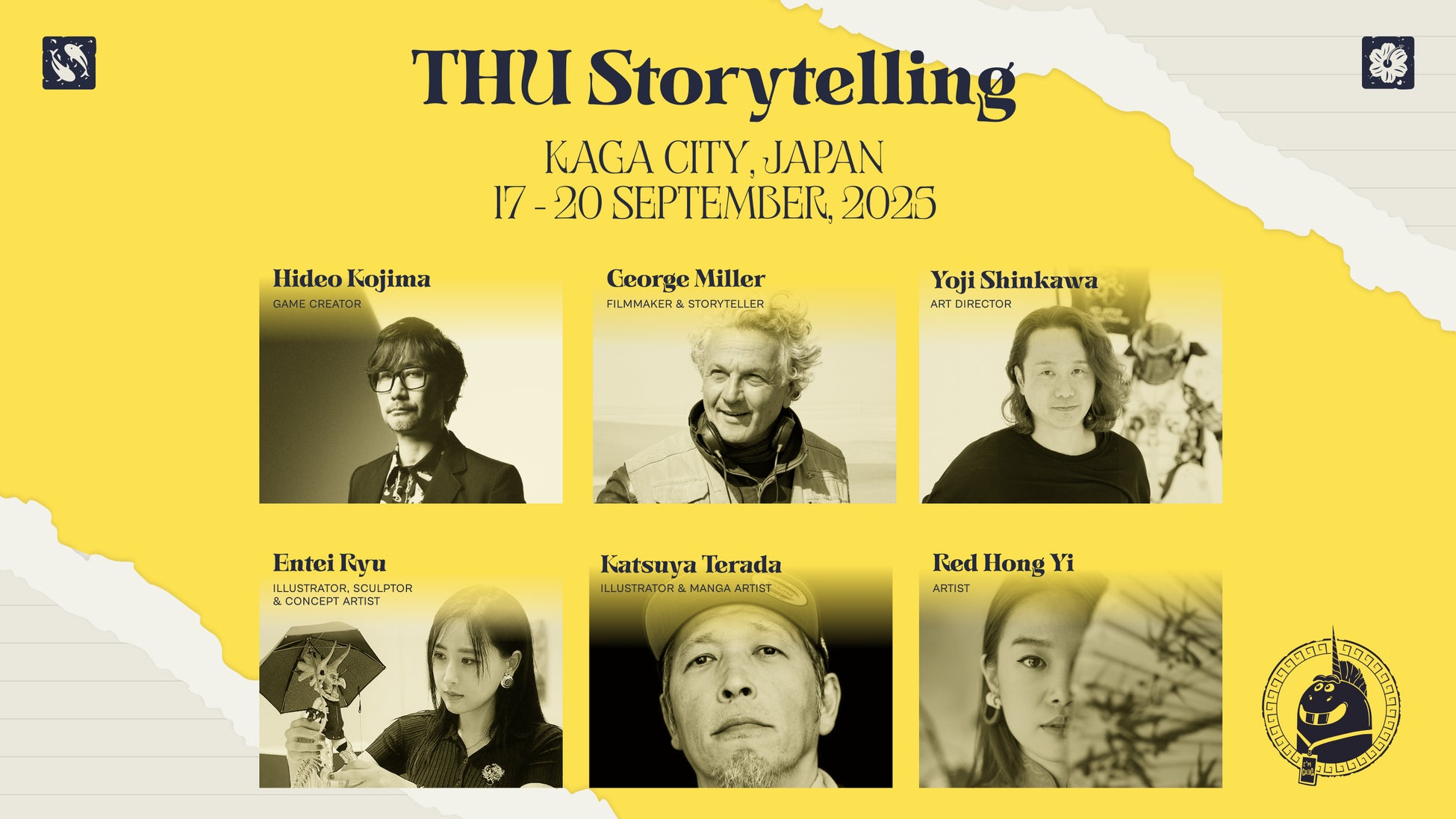 小島秀夫、ジョージ・ミラー他、トップクリエイターの参加決定！「THU