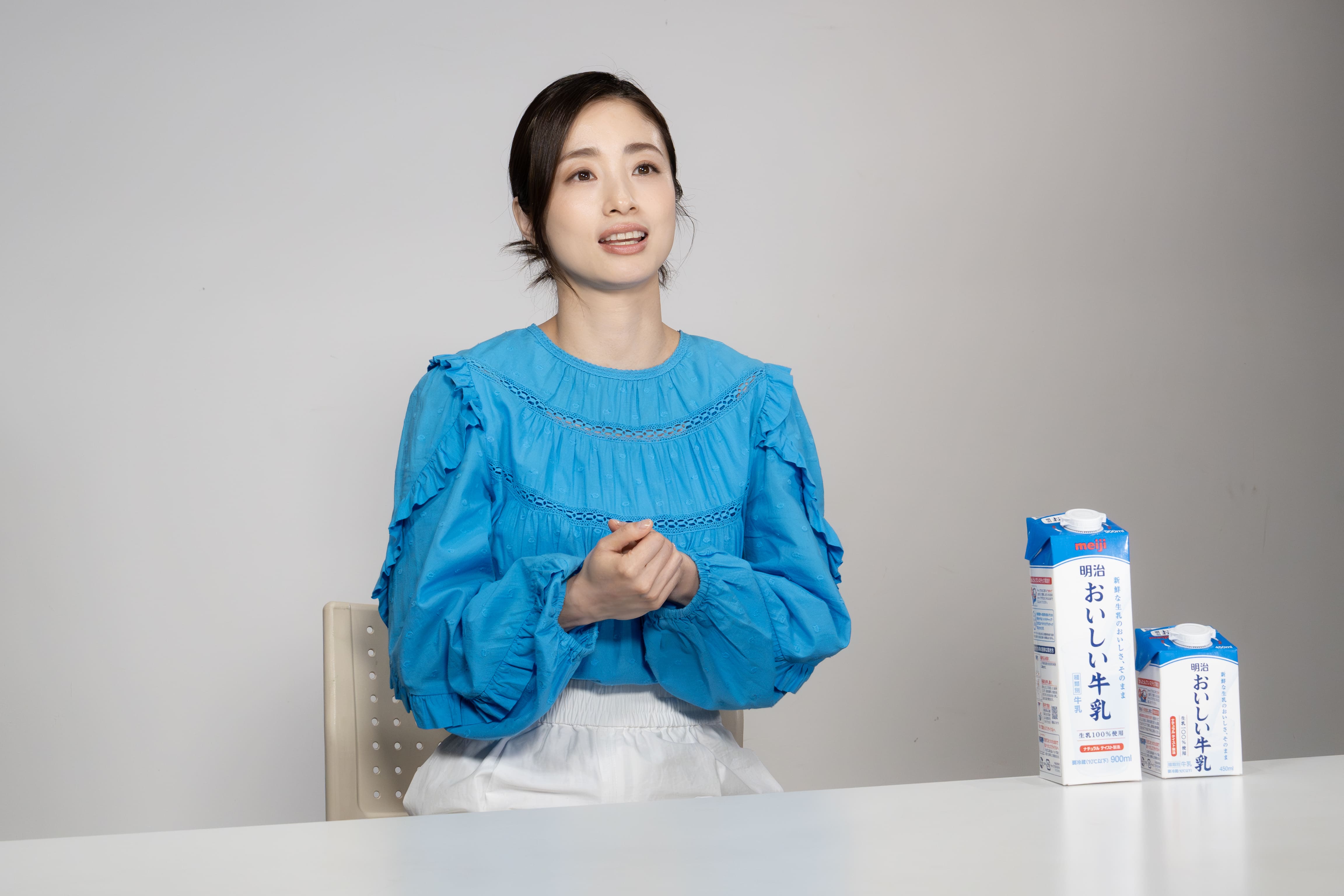 上戸彩さんが「明治おいしい牛乳」新CMキャラクターに就任！ゆる～い