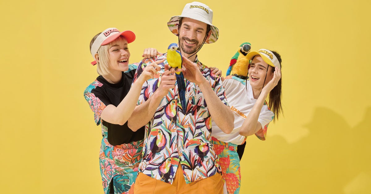 空調風神服®×Loudmouth コラボレーションファン付きウェア発売の