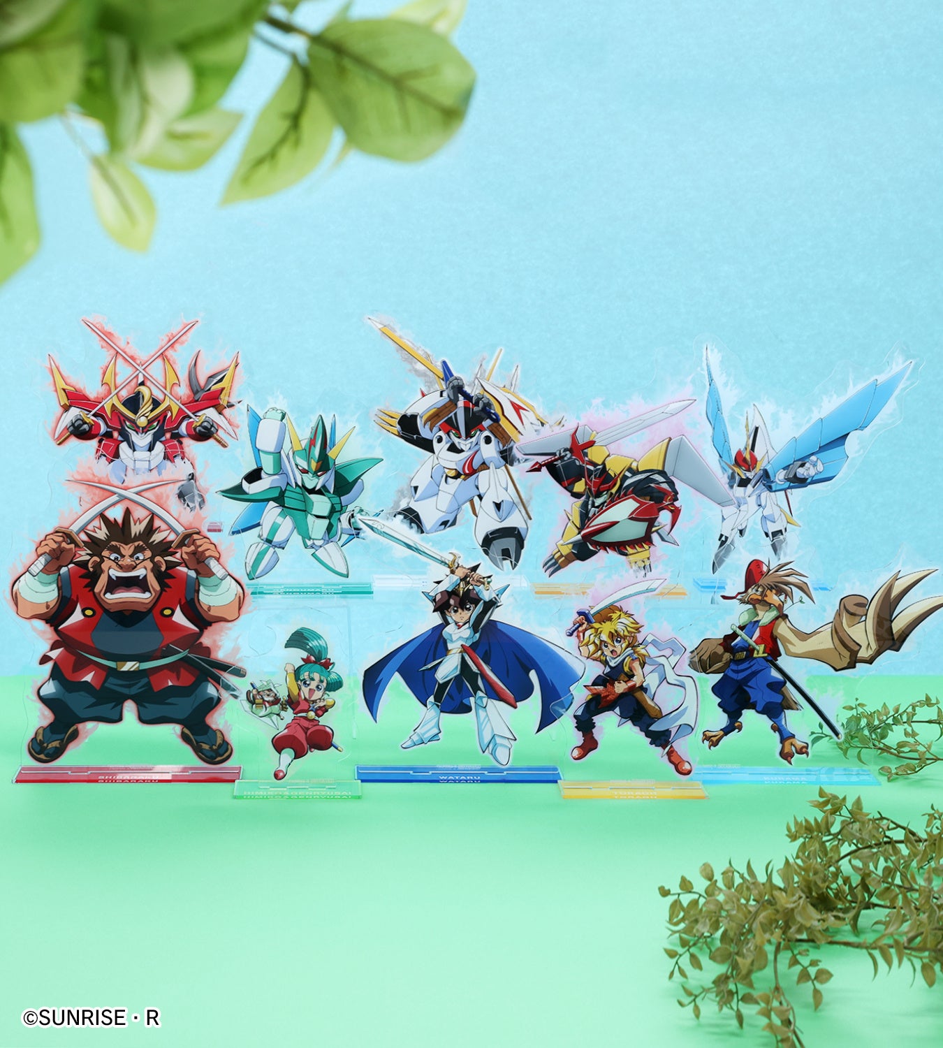 魔神英雄伝ワタル』の当たり付き一撃コレクション ミニアクリル