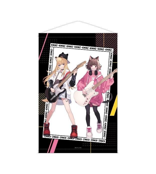 AMNIBUS、KMNZの描き下ろしイラスト ギター演奏ver. 1/7スケール BIG