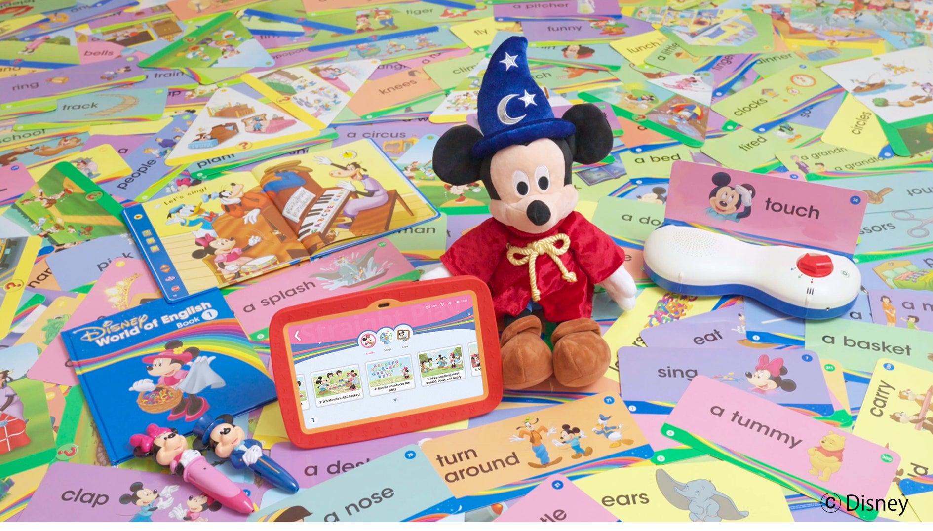 幼児向け英語教材 国内シェアNo.1の ディズニー英語システムに