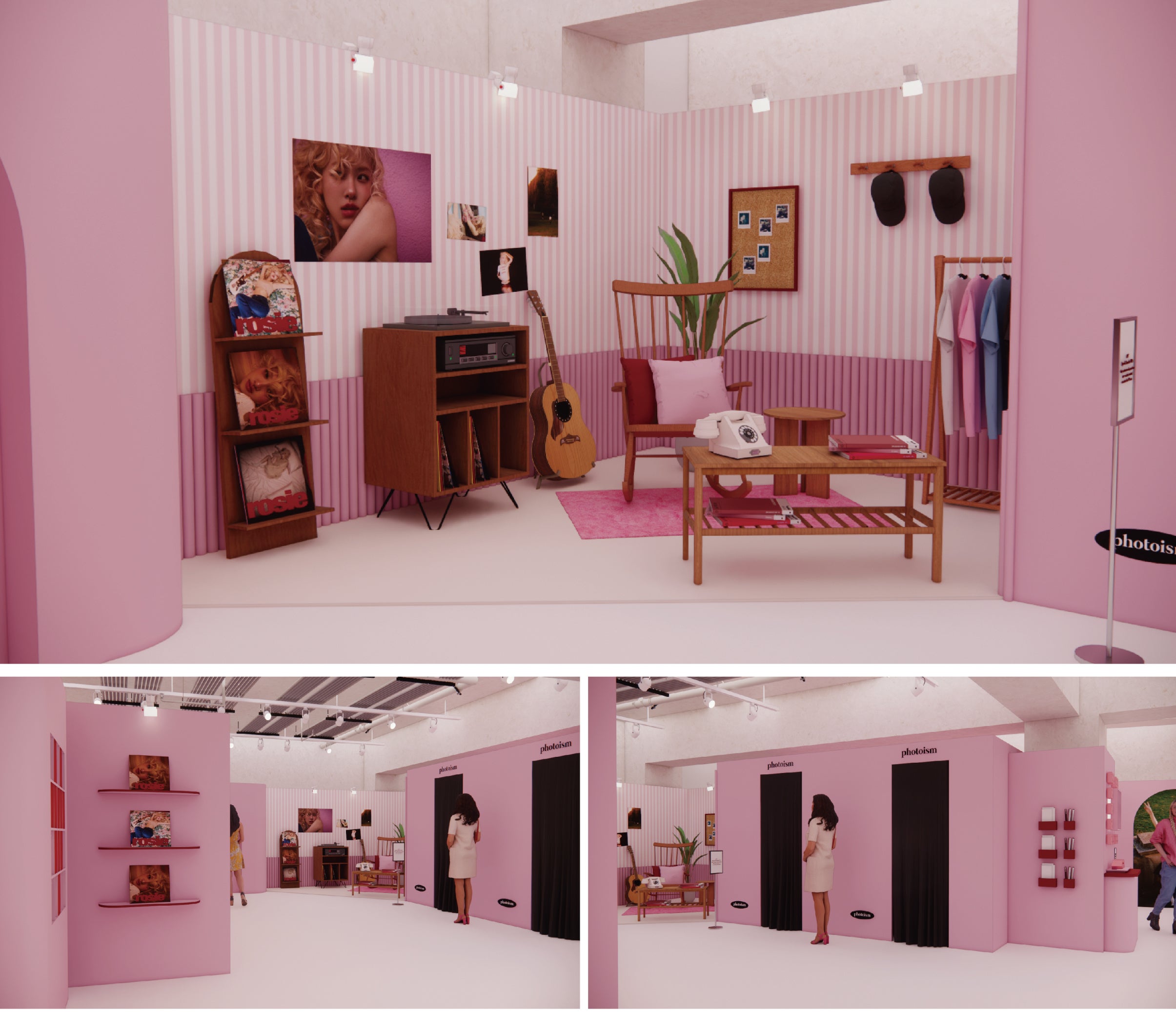 BLACKPINK ロゼ】7月19日から渋谷モヴィーダでrosie POP-UP STORE期間