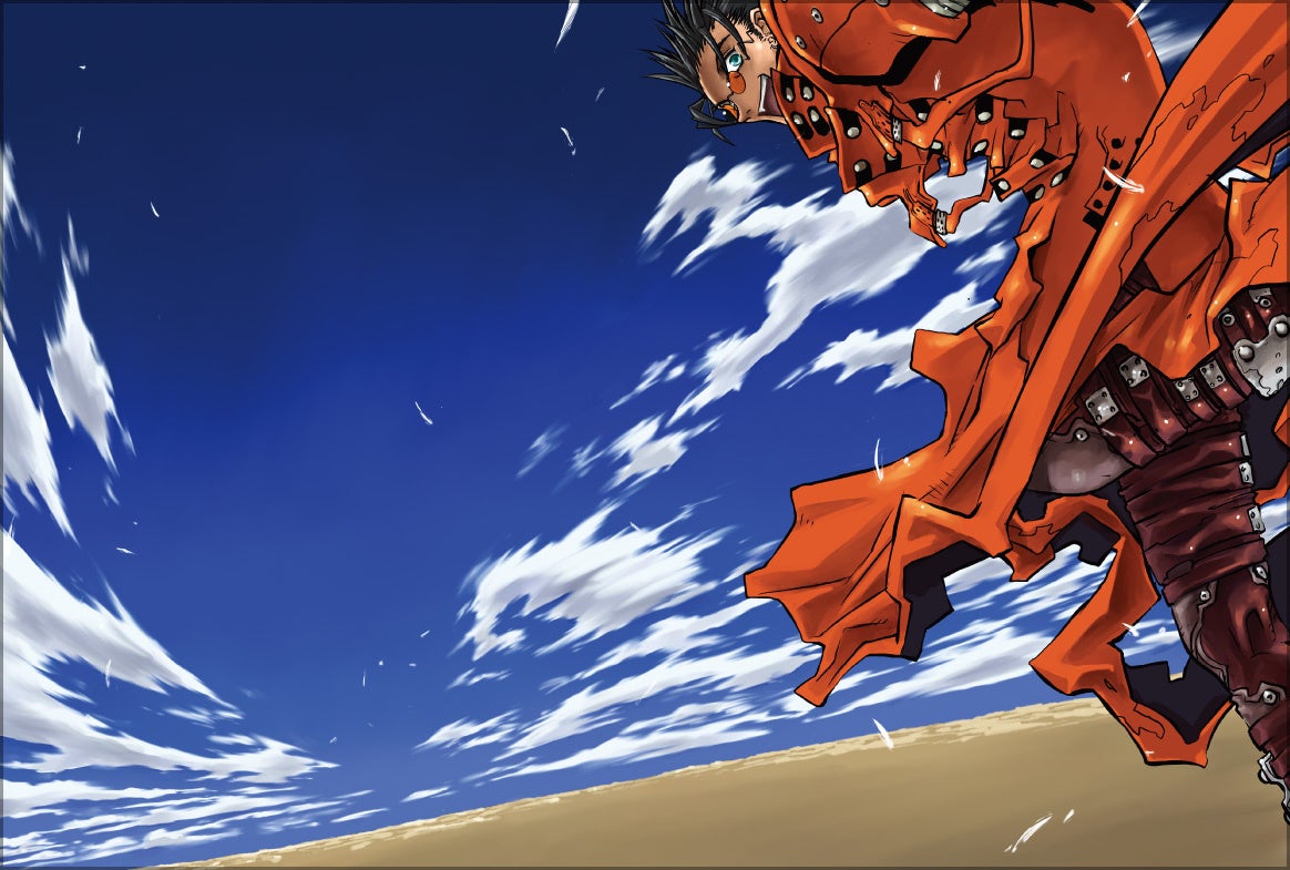 トライガン・マキシマム』より、額装に入った豪華仕様のピンズセットと