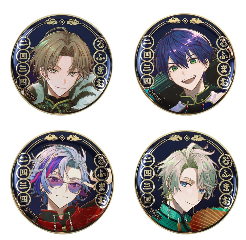 にじさんじ」所属VTuberユニット・ROF-MAOより、四神をモチーフにした