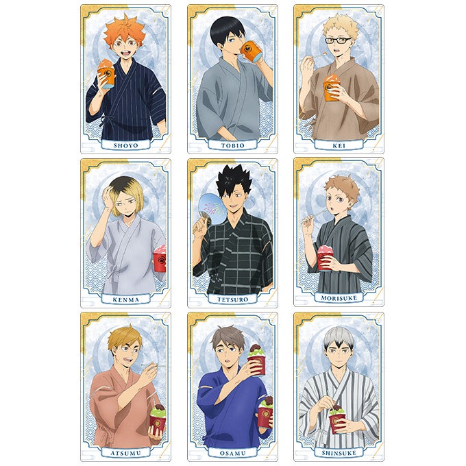 ハイキュー!!』サマーフェア 2023」が、8月5日から全国アニメイト