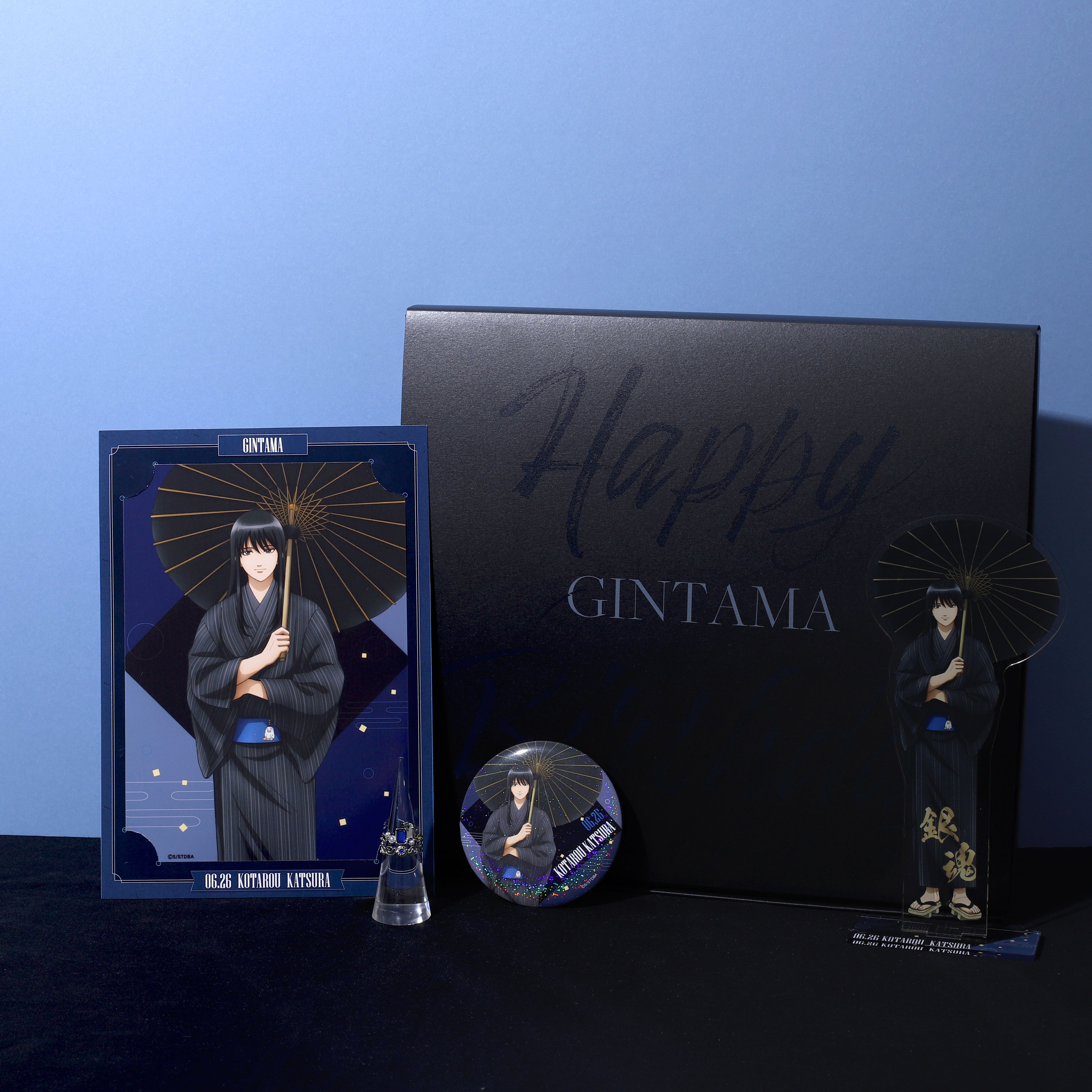 TVアニメ『銀魂』より、桂小太郎の誕生日記念描き下ろしイラストグッズ