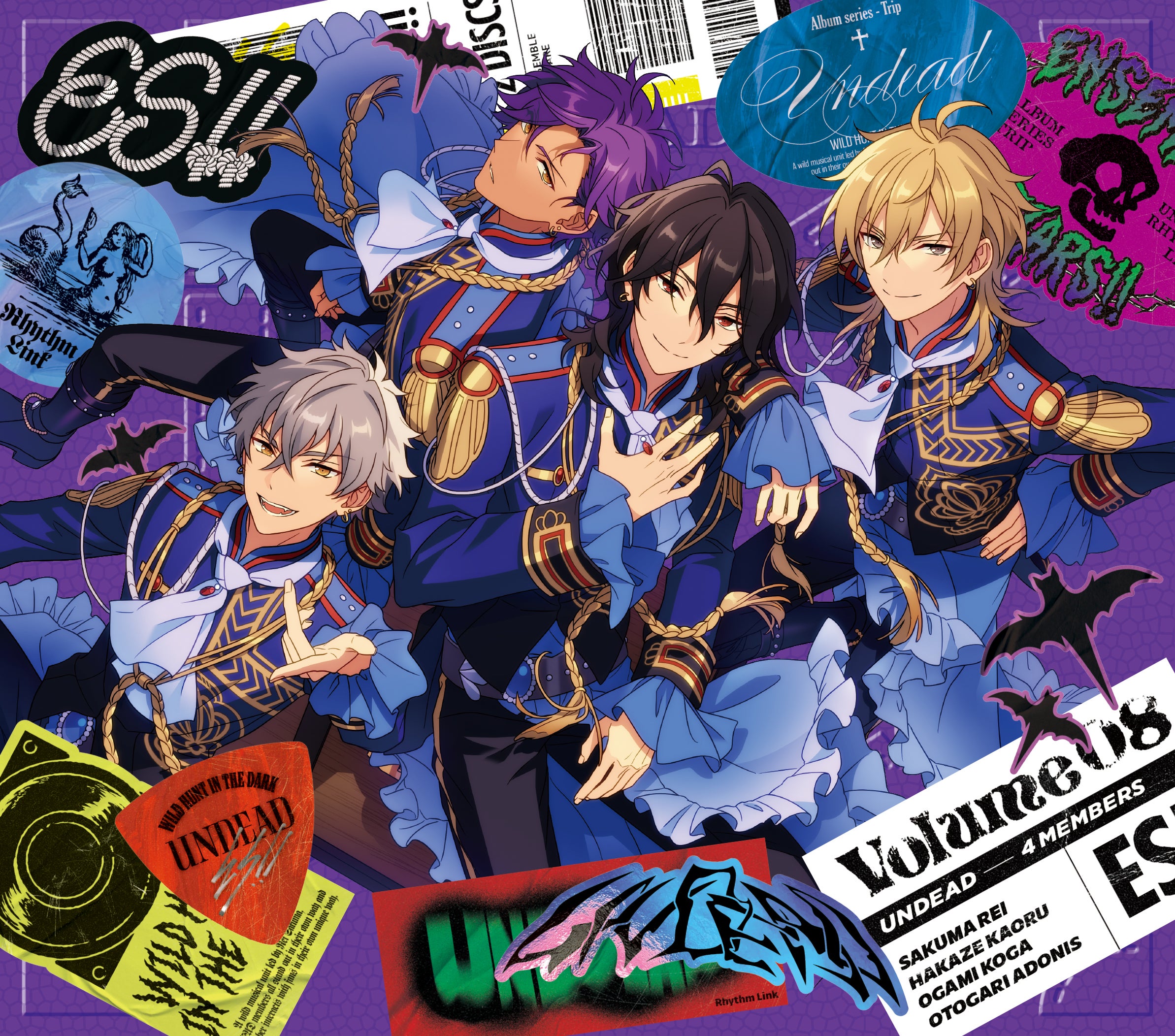 あんさんぶるスターズ！！アルバムシリーズ 『TRIP』 UNDEAD 本日発売