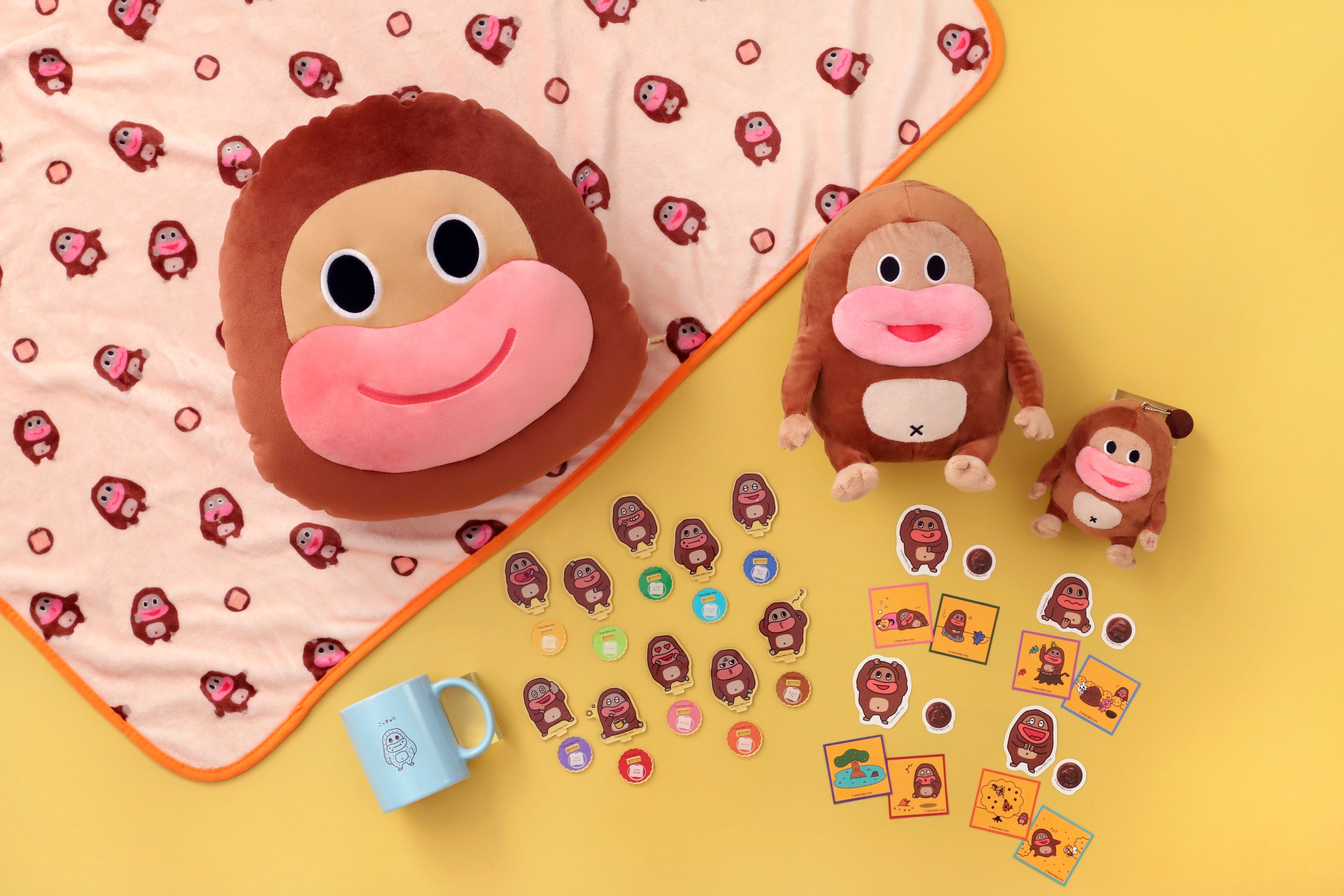 毎日をチョっと明るくするチョコビスケット『サク⼭チョコ次郎』から