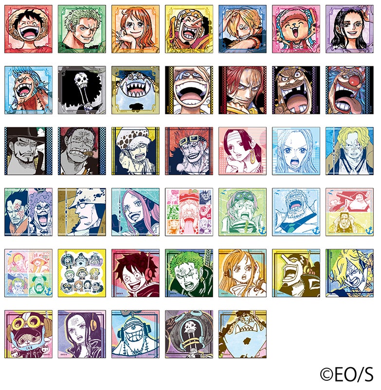 4月25日開始「ジャンプフェア in アニメイト2025」の、特典絵柄を全種