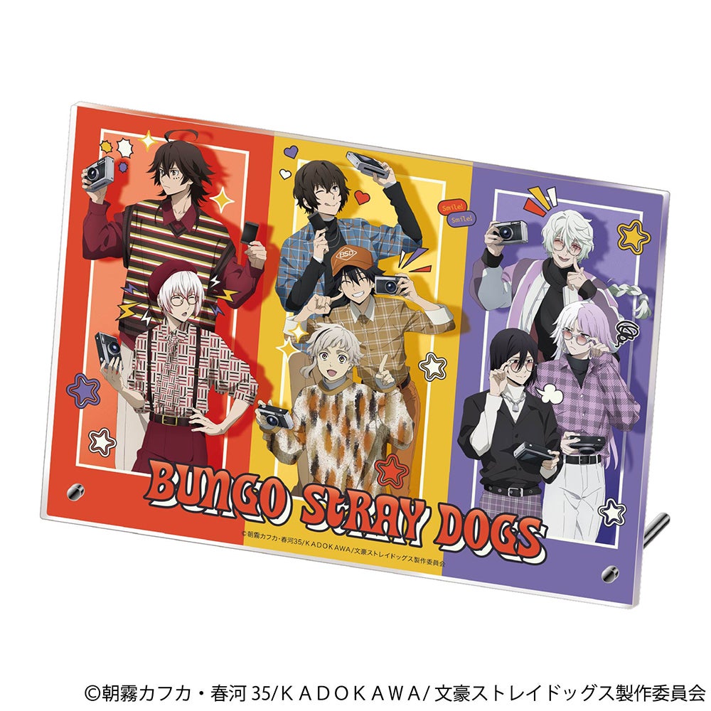 文豪ストレイドッグス』から、「撮影会」をテーマにカメラを手にした