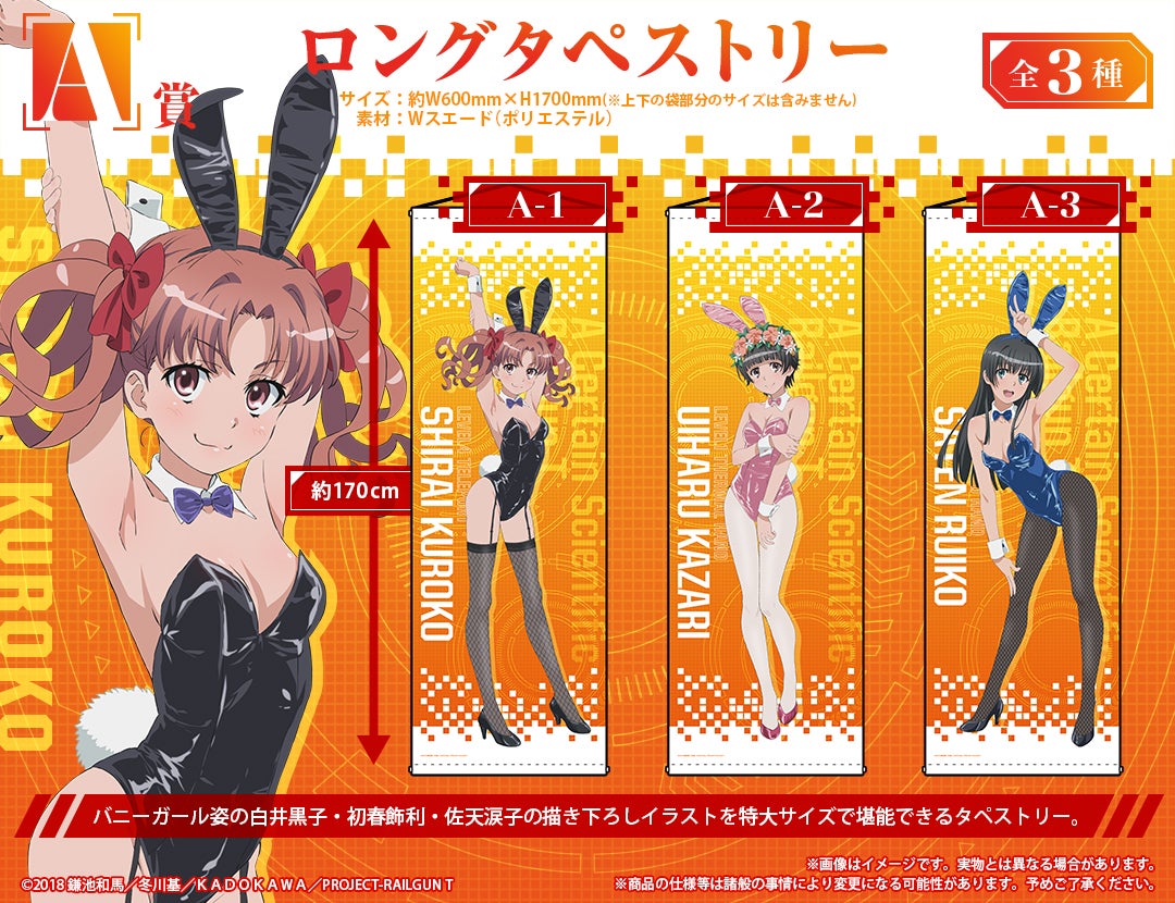 2024年に販売した「『とある科学の超電磁砲T』オンラインくじ 2024」が