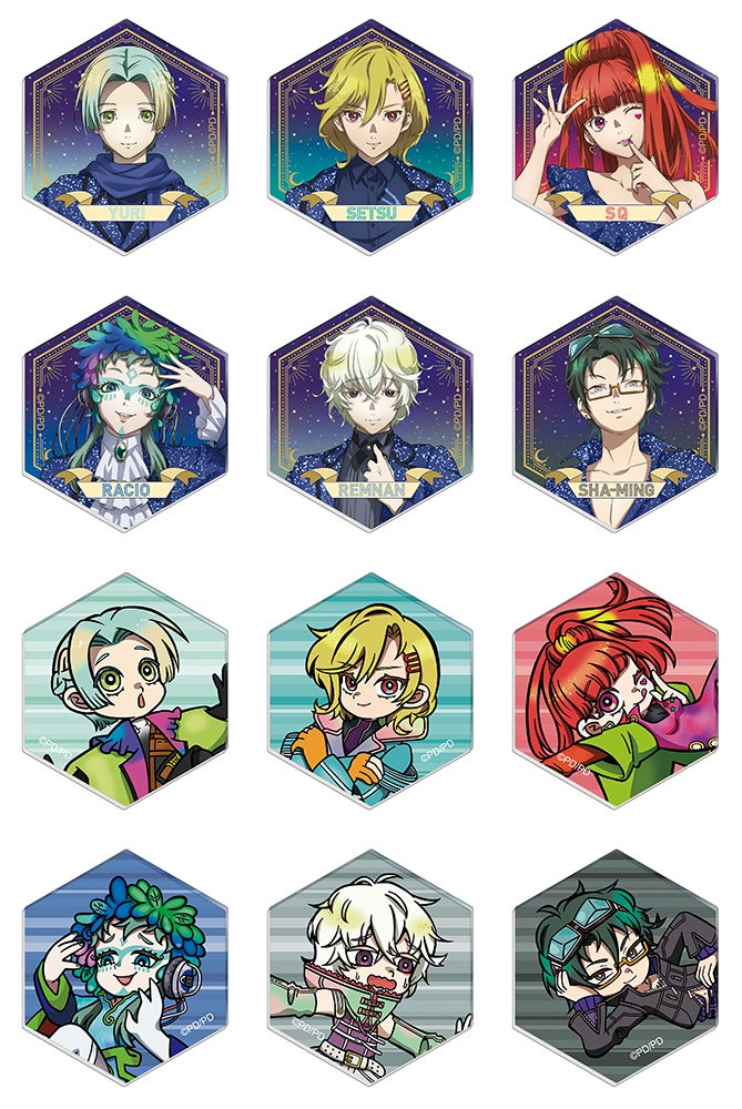 好評放送中のTVアニメ『グノーシア』のユーリやセツたち6人が、神秘的